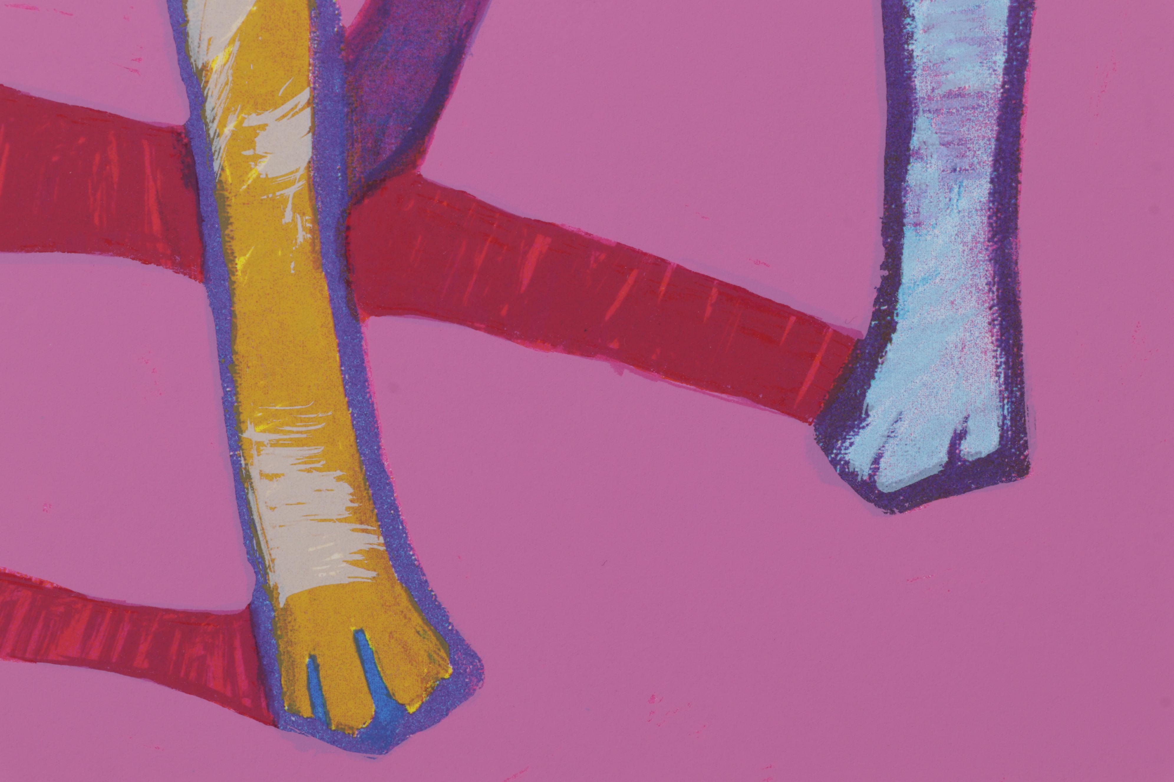 John Nieto Serigraph "God's Dog," 1996