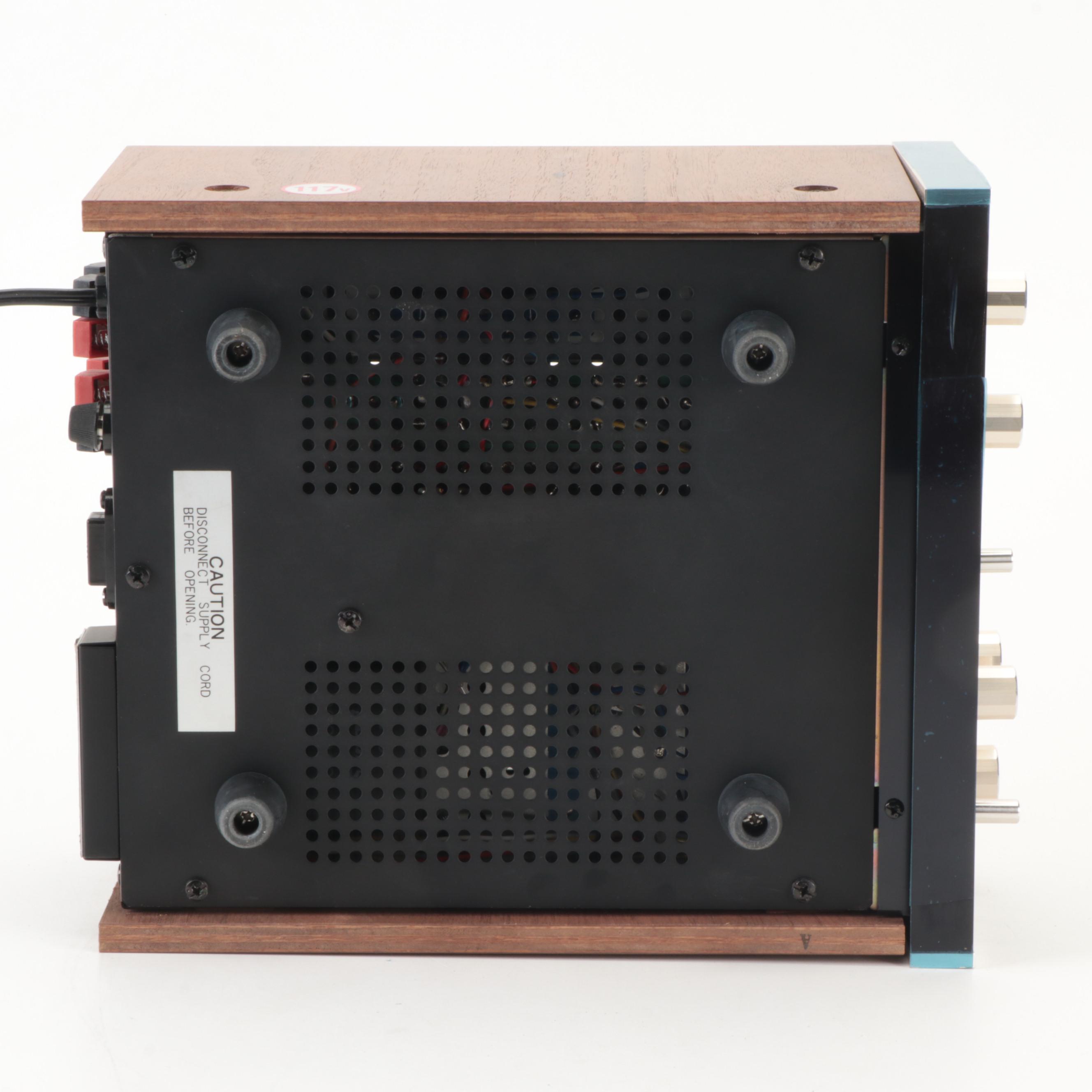 Sansui 4-Channel Amplifier With Pioneer Graphic Equalizer