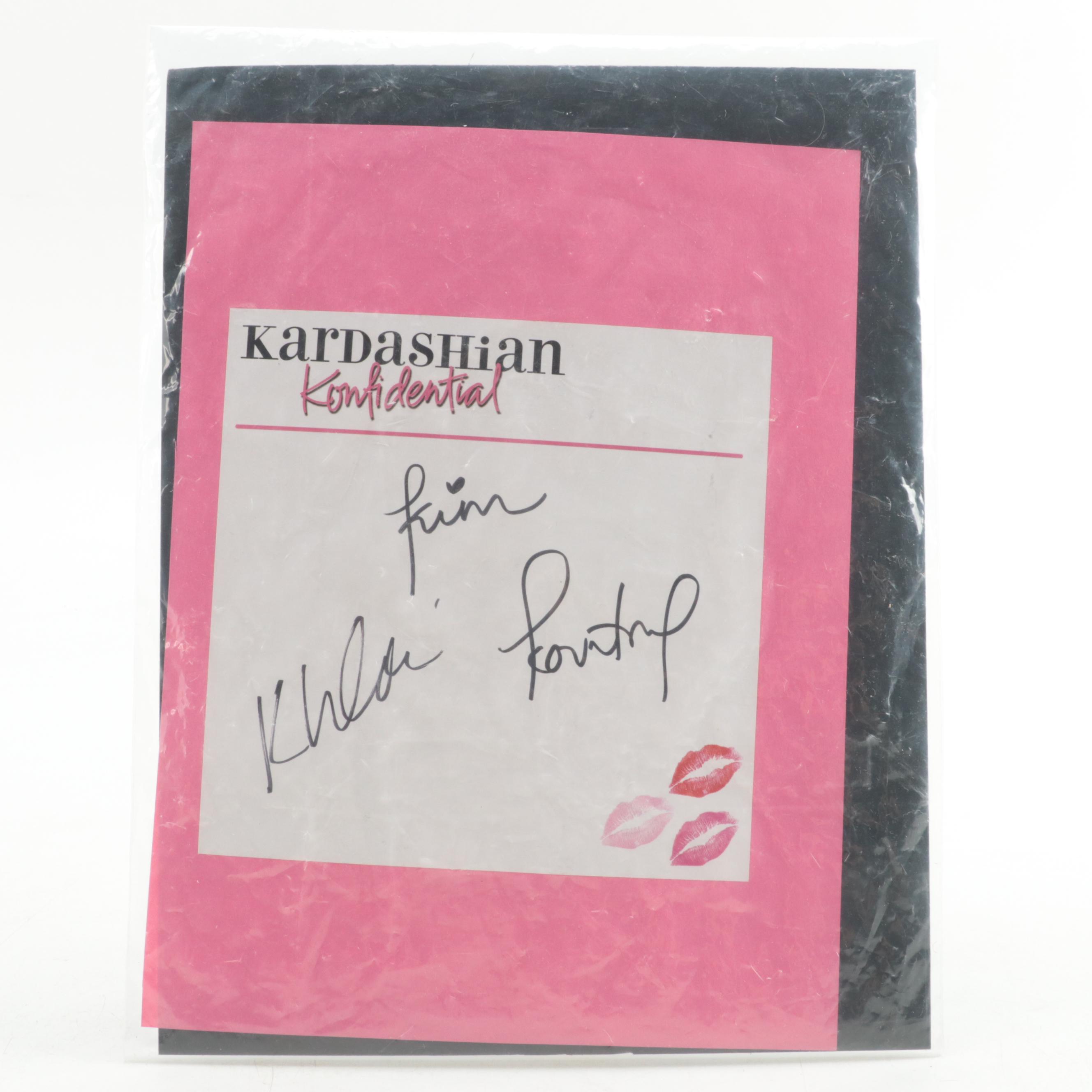 The Kardashians, Dana White, Brock Lesnar, More Celebrity and Sports Signatures