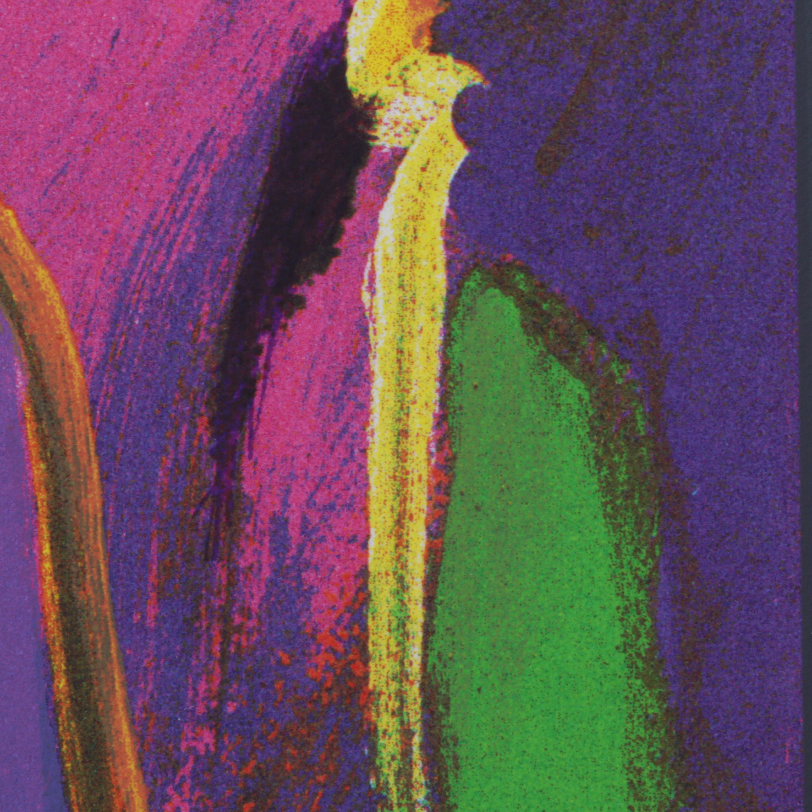 John Nieto Serigraph of Wolf, 1996