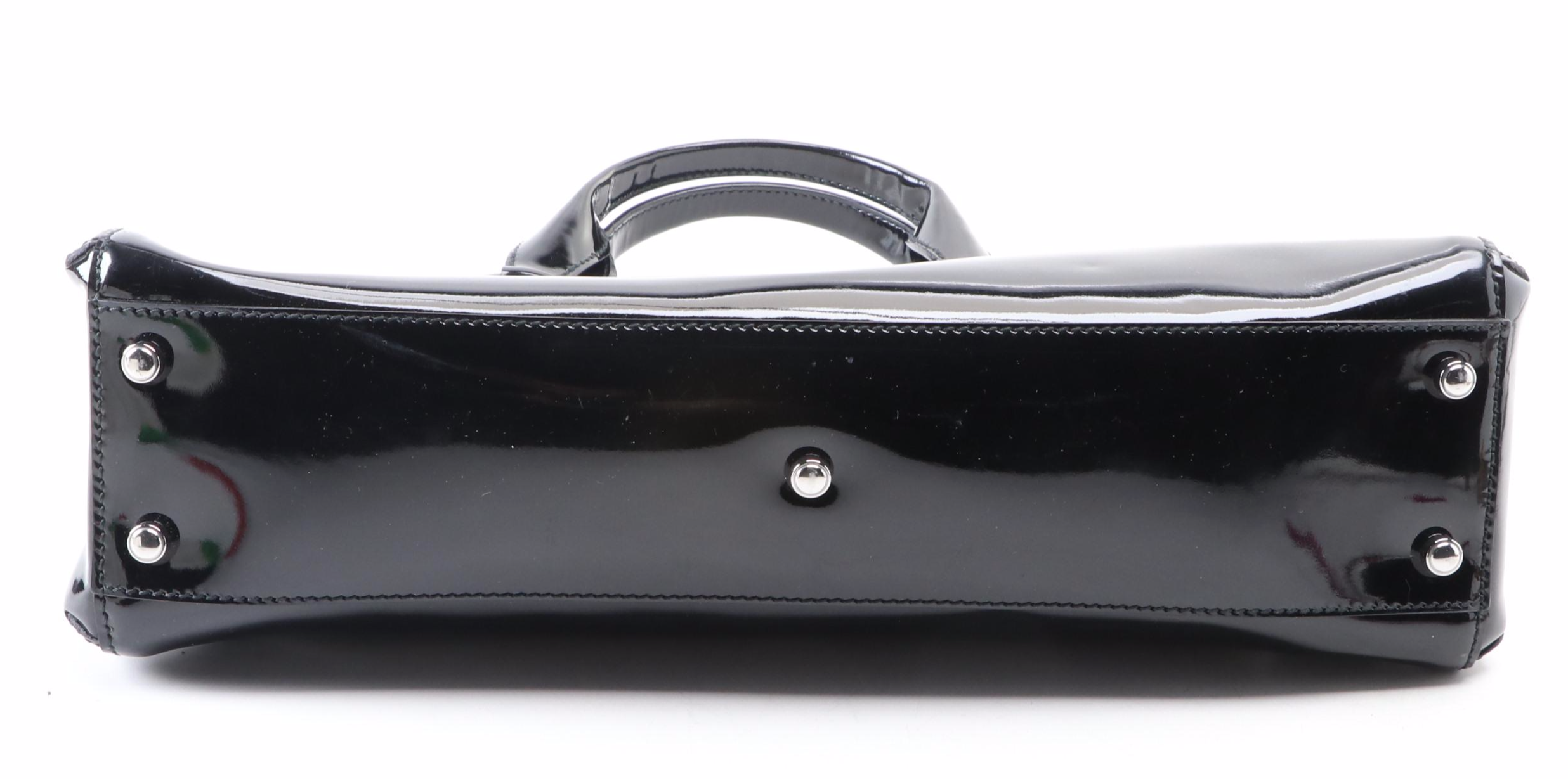 Cartier Marcello Patent Leather Handbag