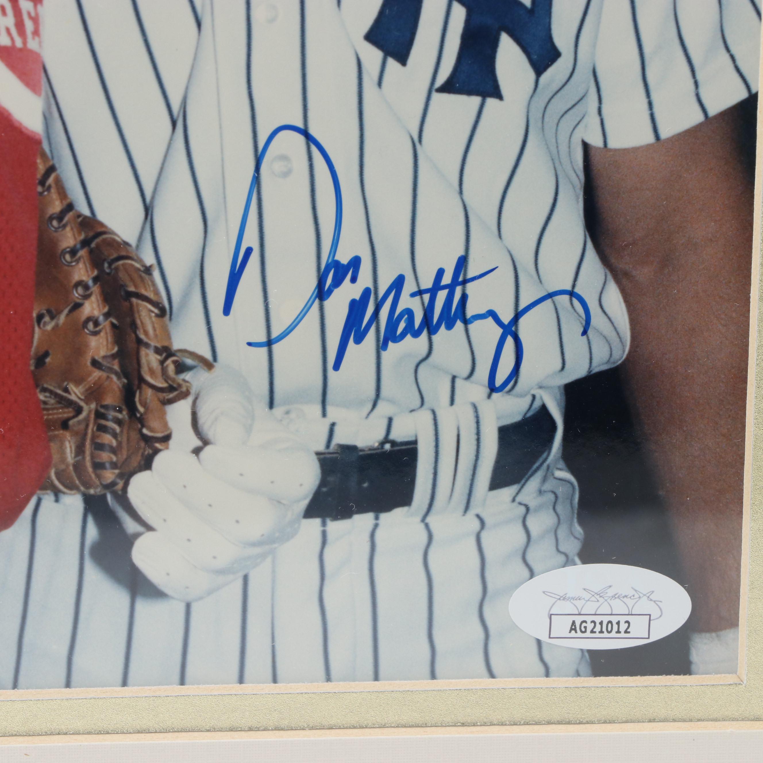 Pete Rose, Don Mattingly Signed Framed Giclée Print