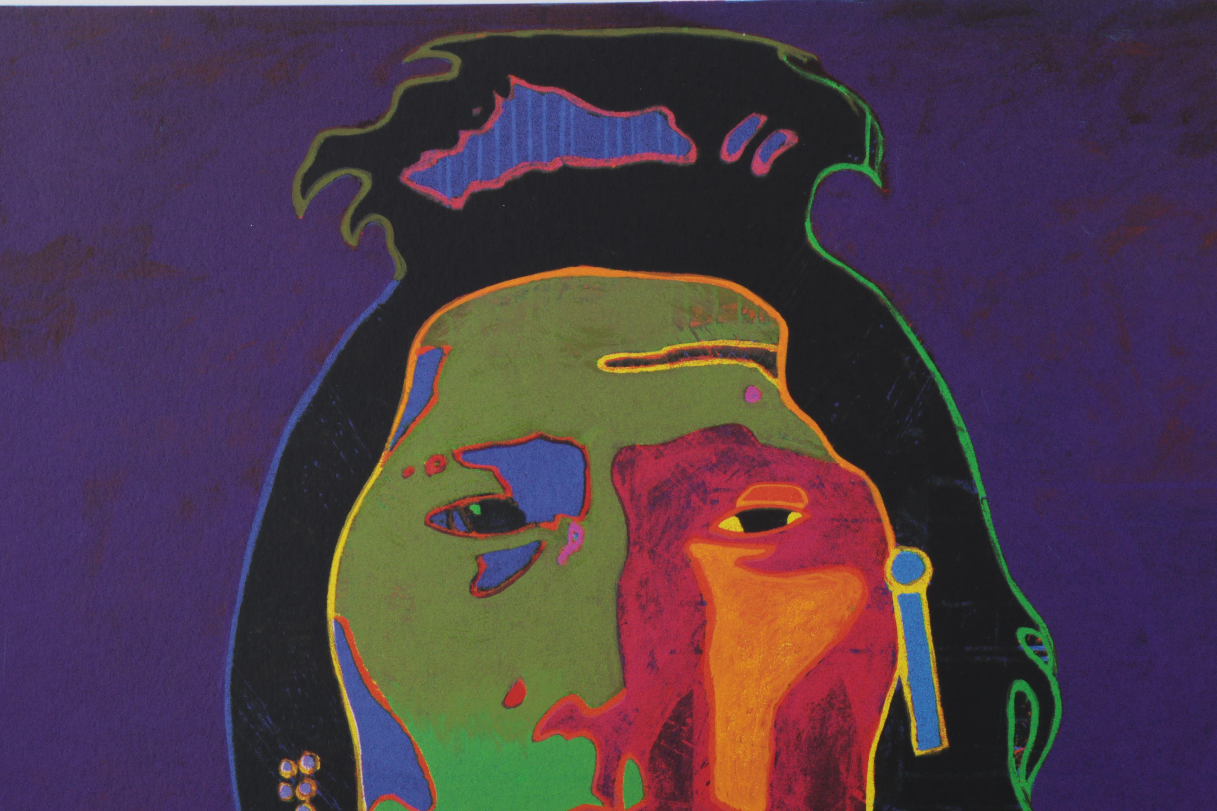 John Nieto Serigraph "Thunder Cloud," 1996