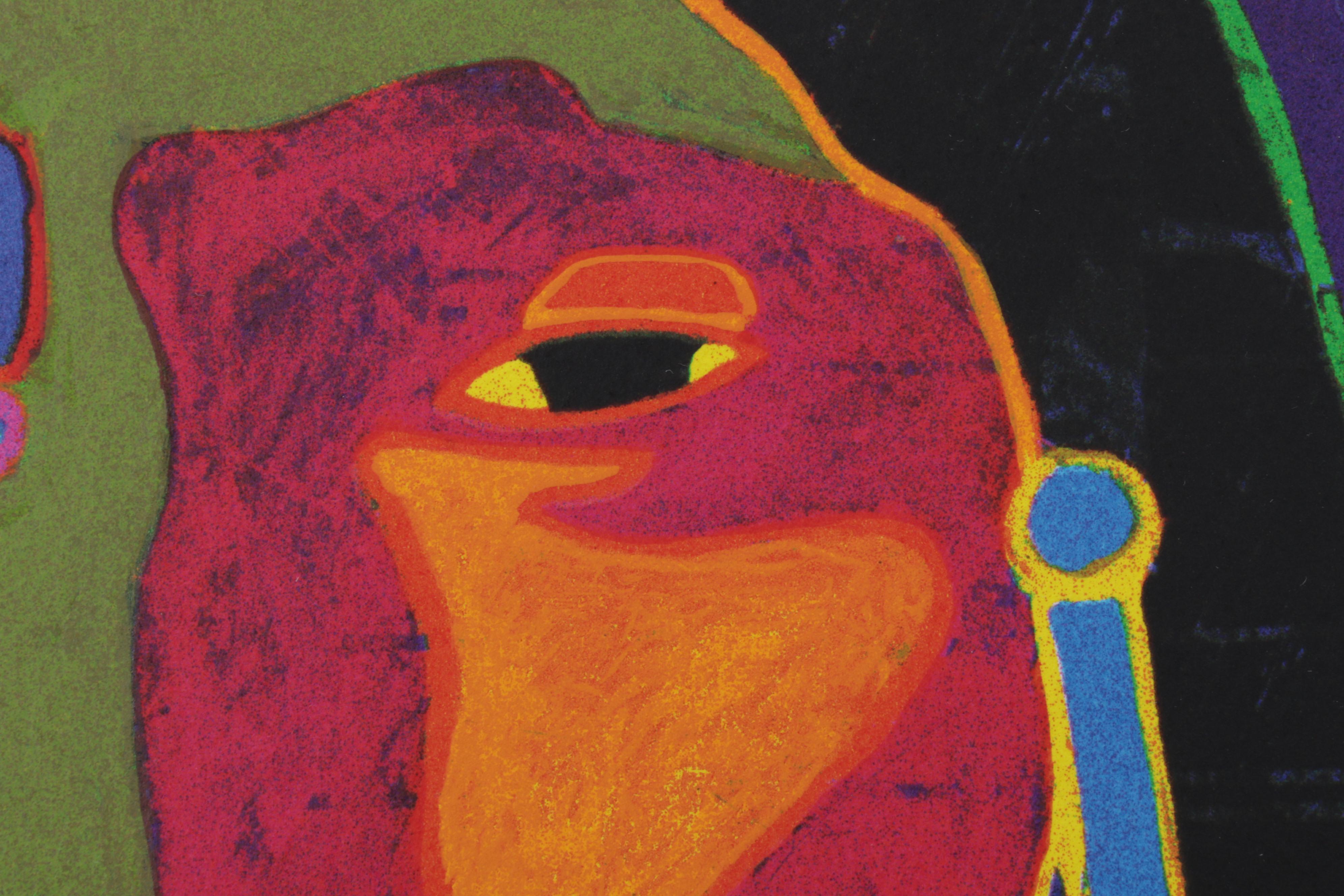 John Nieto Serigraph "Thunder Cloud," 1996