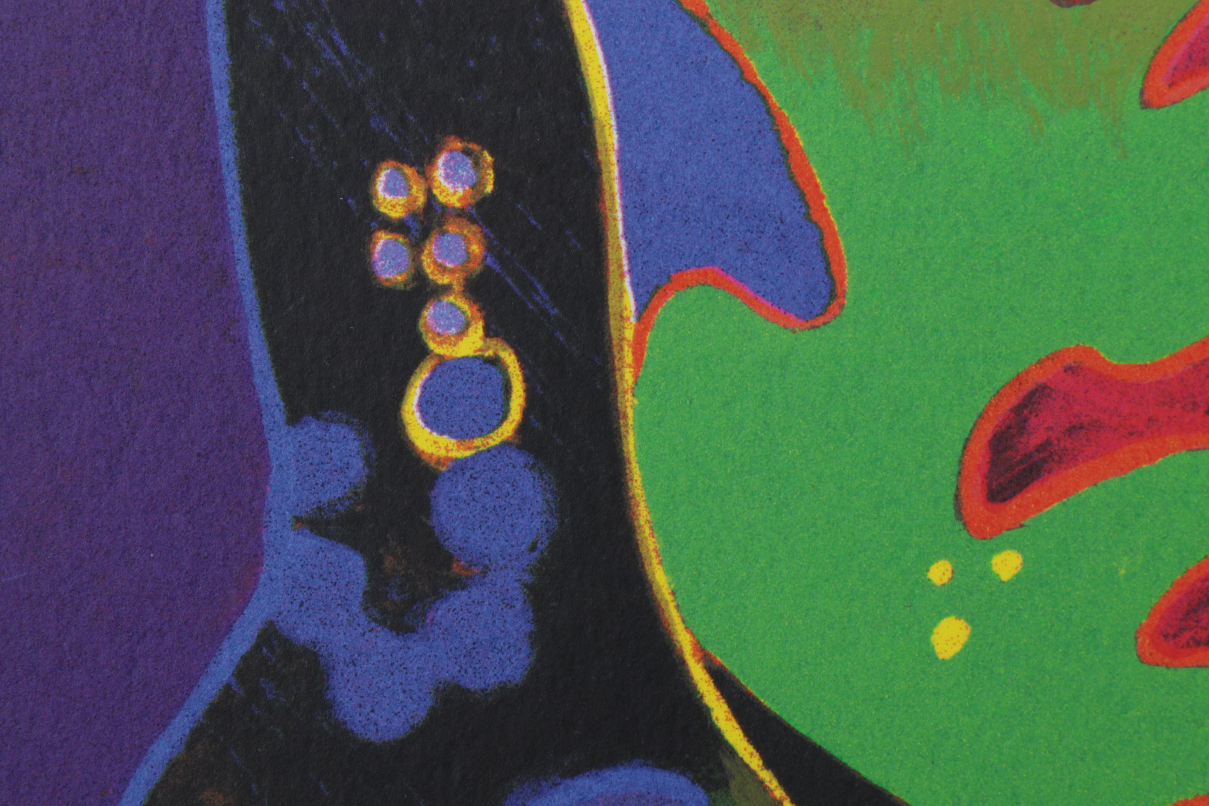 John Nieto Serigraph "Thunder Cloud," 1996