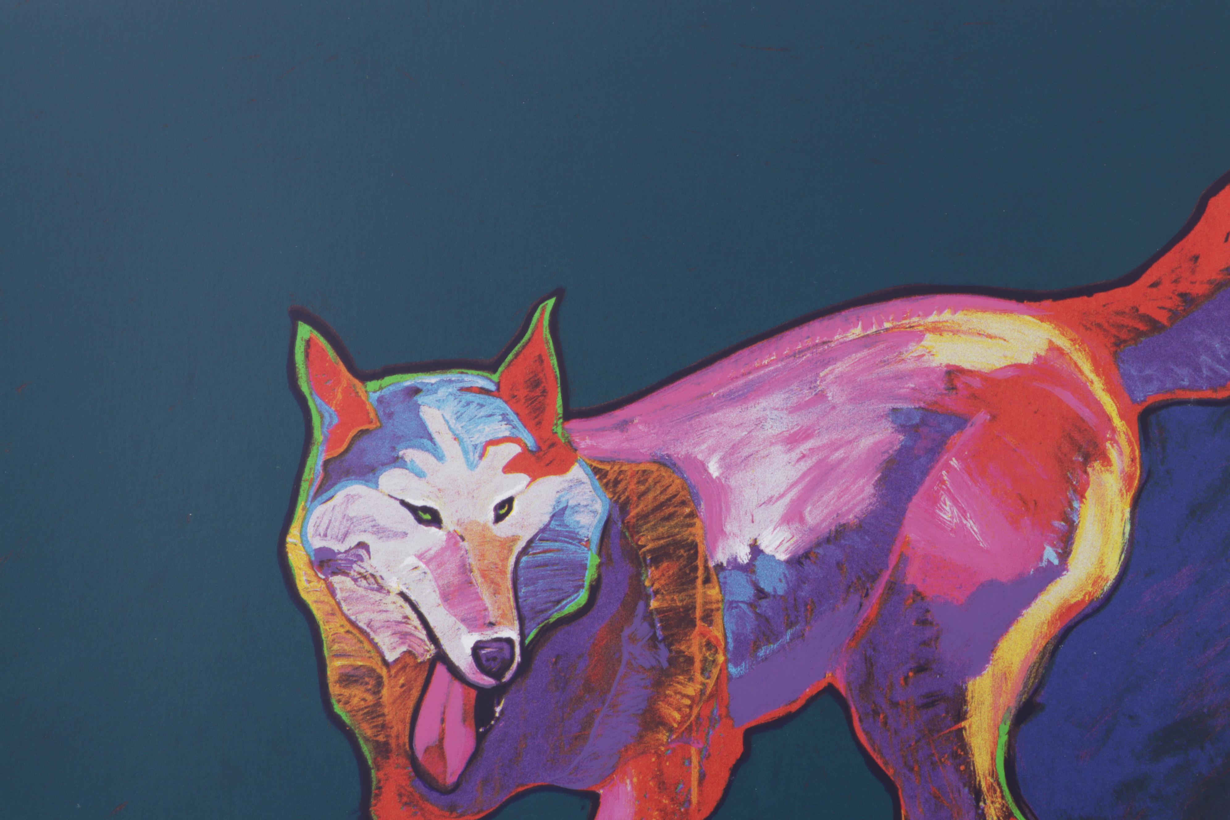 John Nieto Serigraph "Champagne (Husky)," 1996