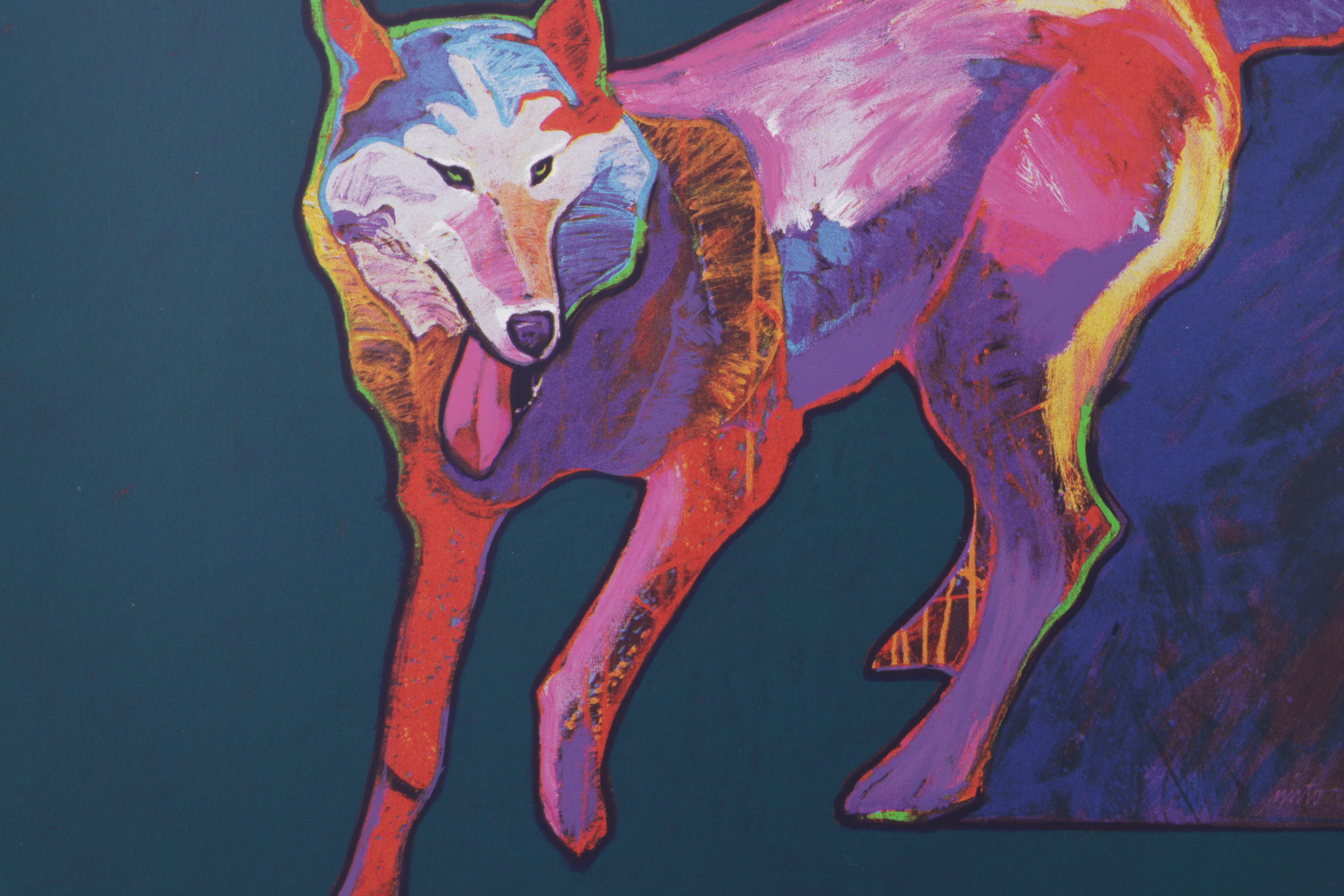 John Nieto Serigraph "Champagne (Husky)," 1996