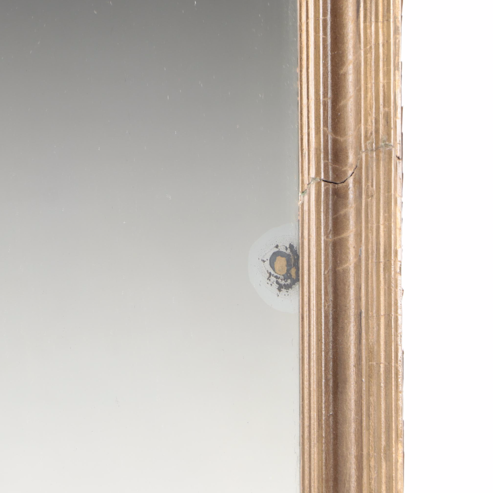 Victorian Style Giltwood Framed Wall Mirror, Early 20th Century