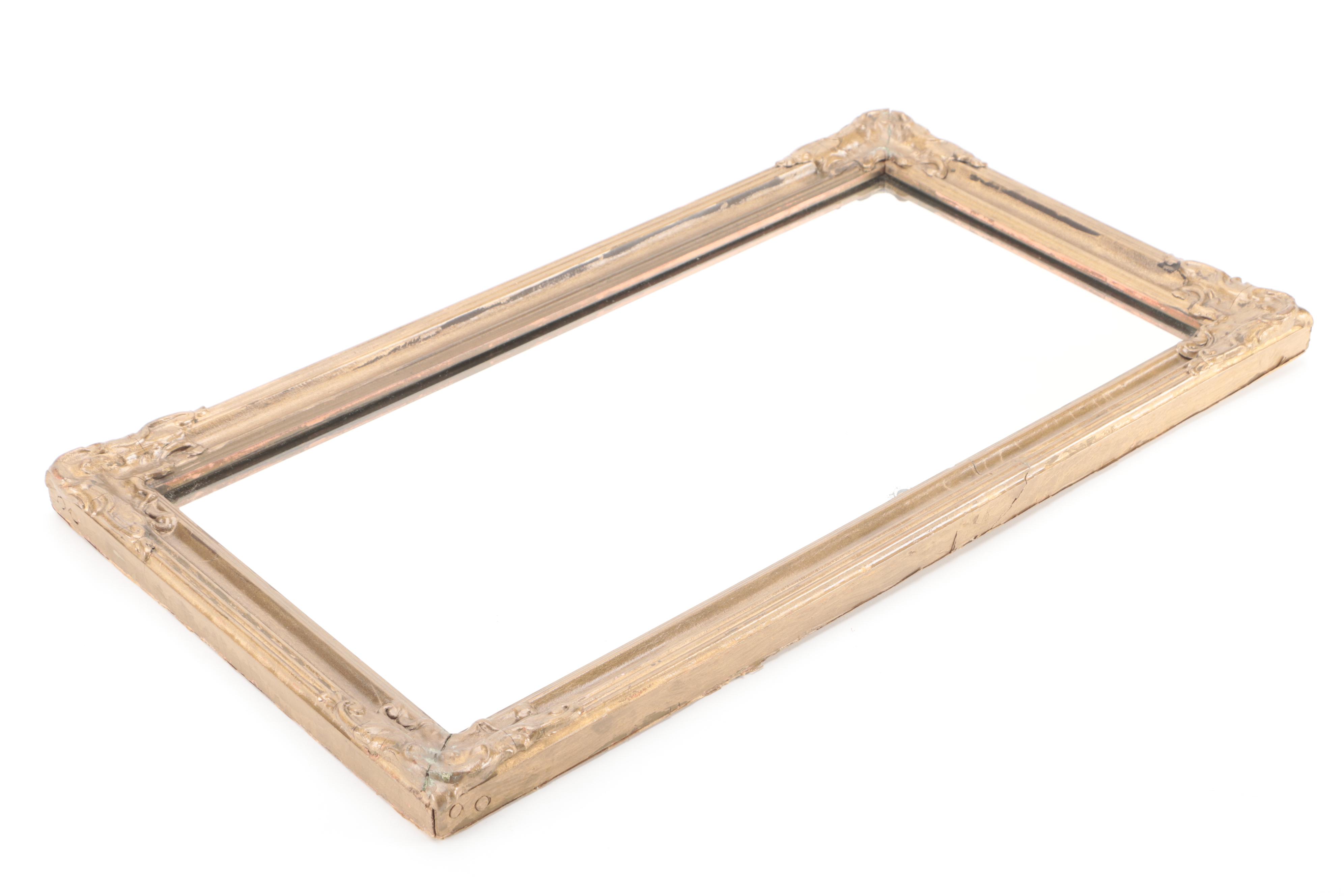 Victorian Style Giltwood Framed Wall Mirror, Early 20th Century