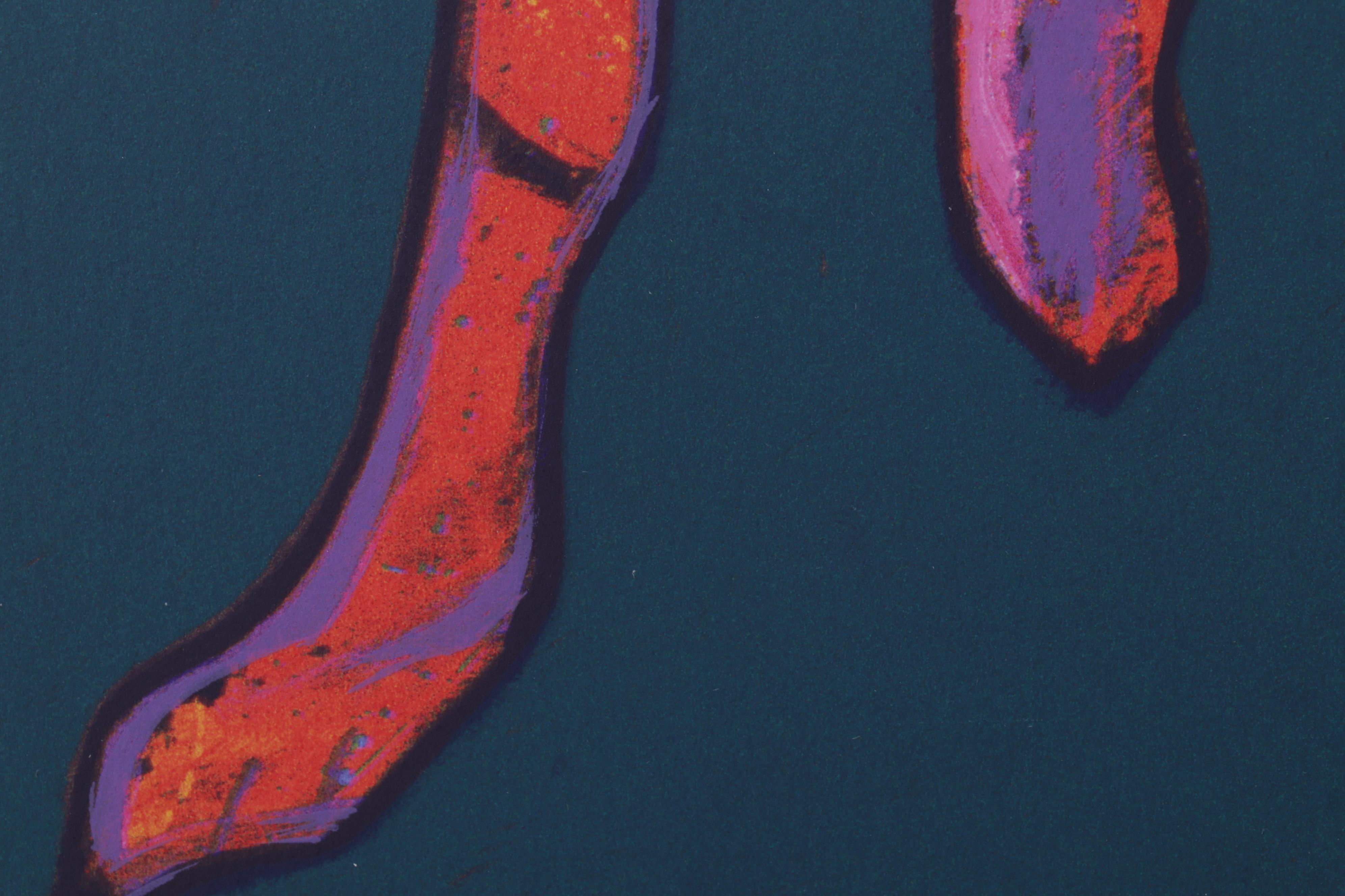 John Nieto Serigraph "Champagne (Husky)," 1996