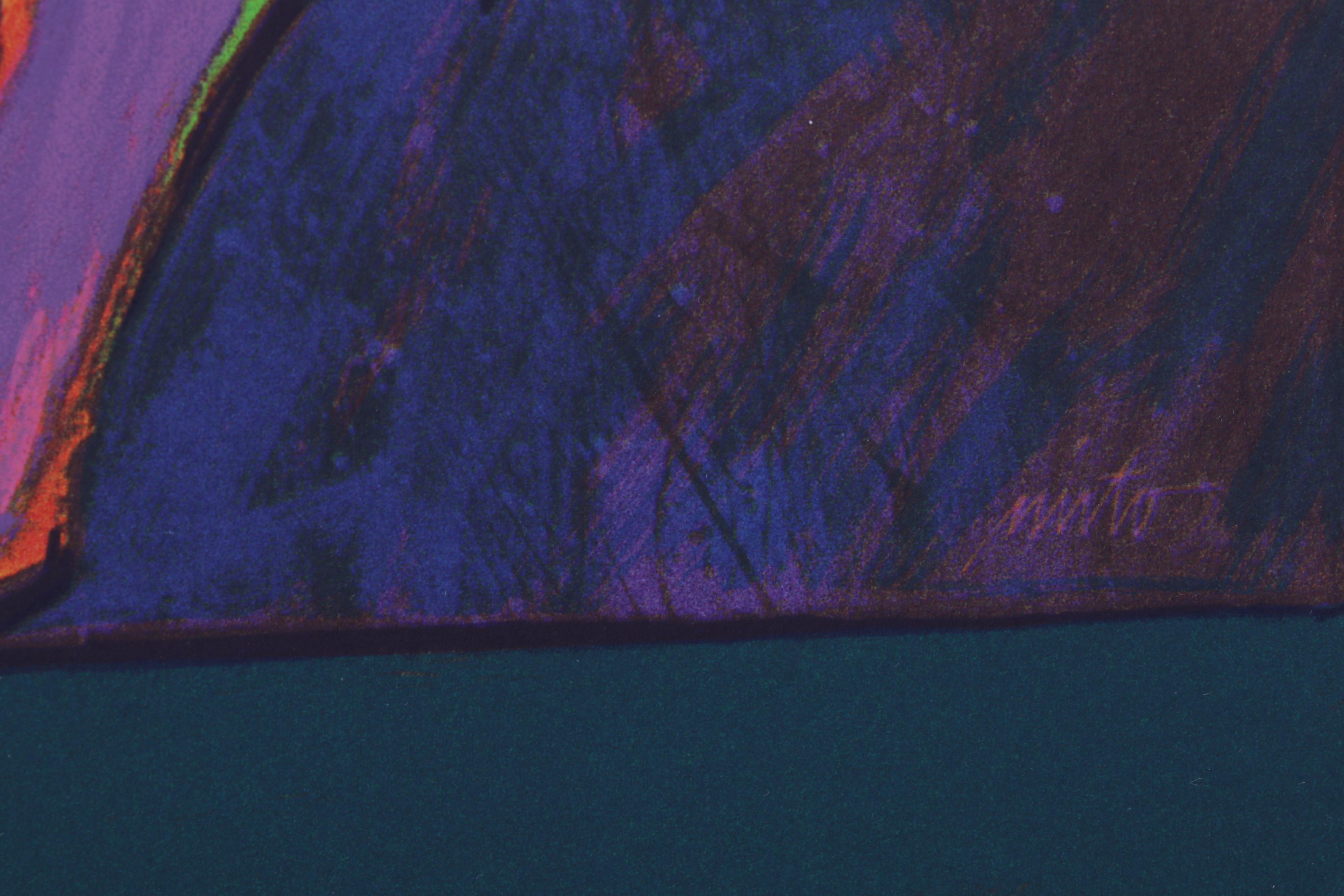 John Nieto Serigraph "Champagne (Husky)," 1996