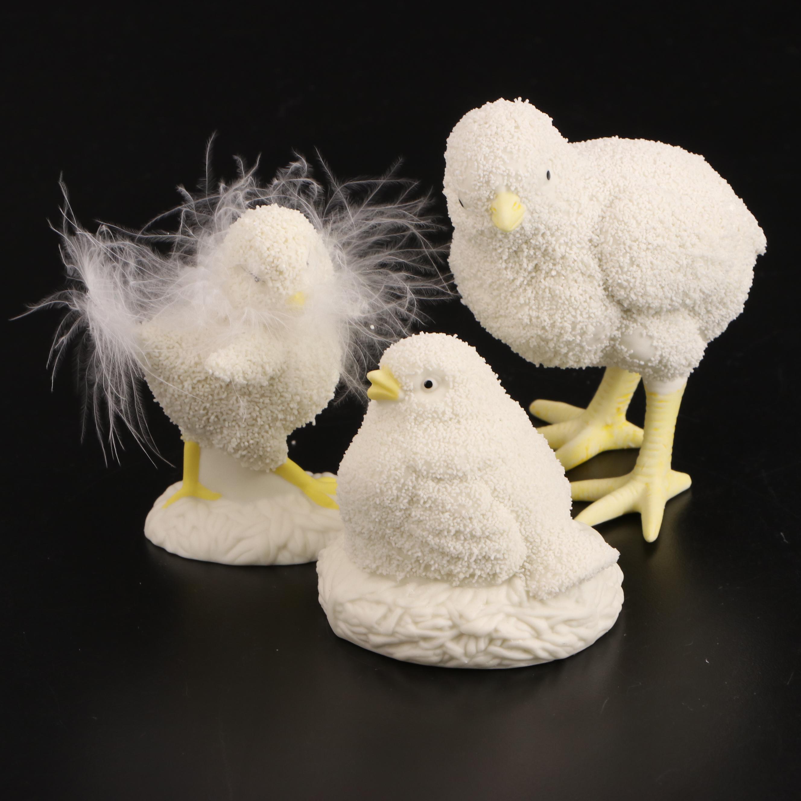 Department 56 Bisque Porcelain Easter Animal Figurines