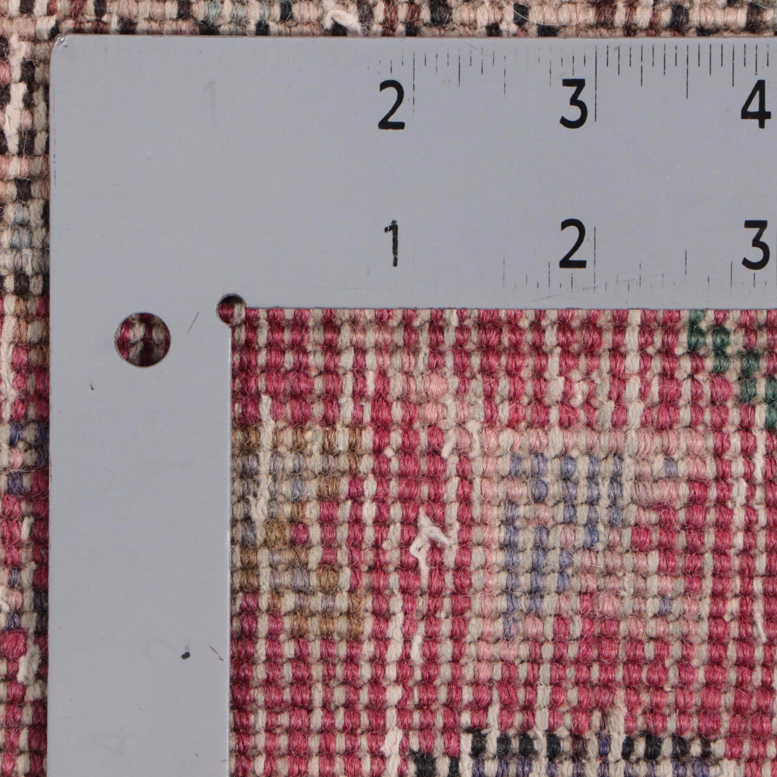 3'6 x 14'3 Hand-Knotted Persian Karaja Long Rug