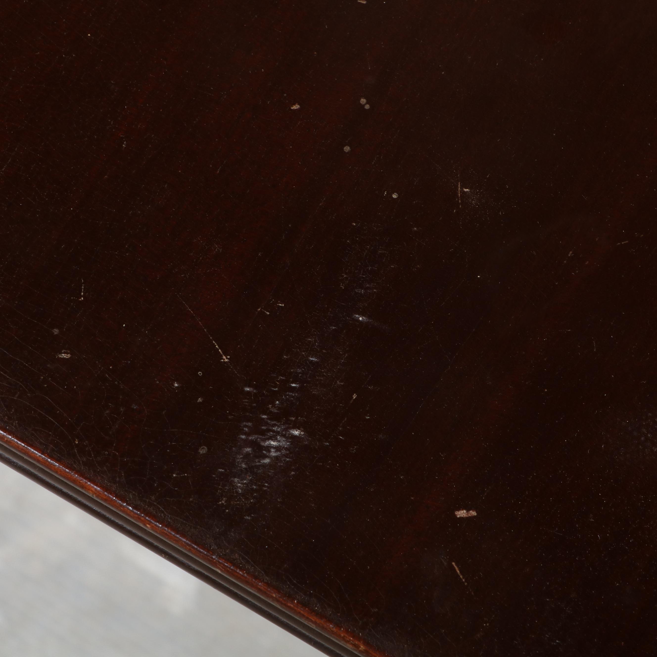 Regency Style Mahogany Games Table, Mid-20th Century