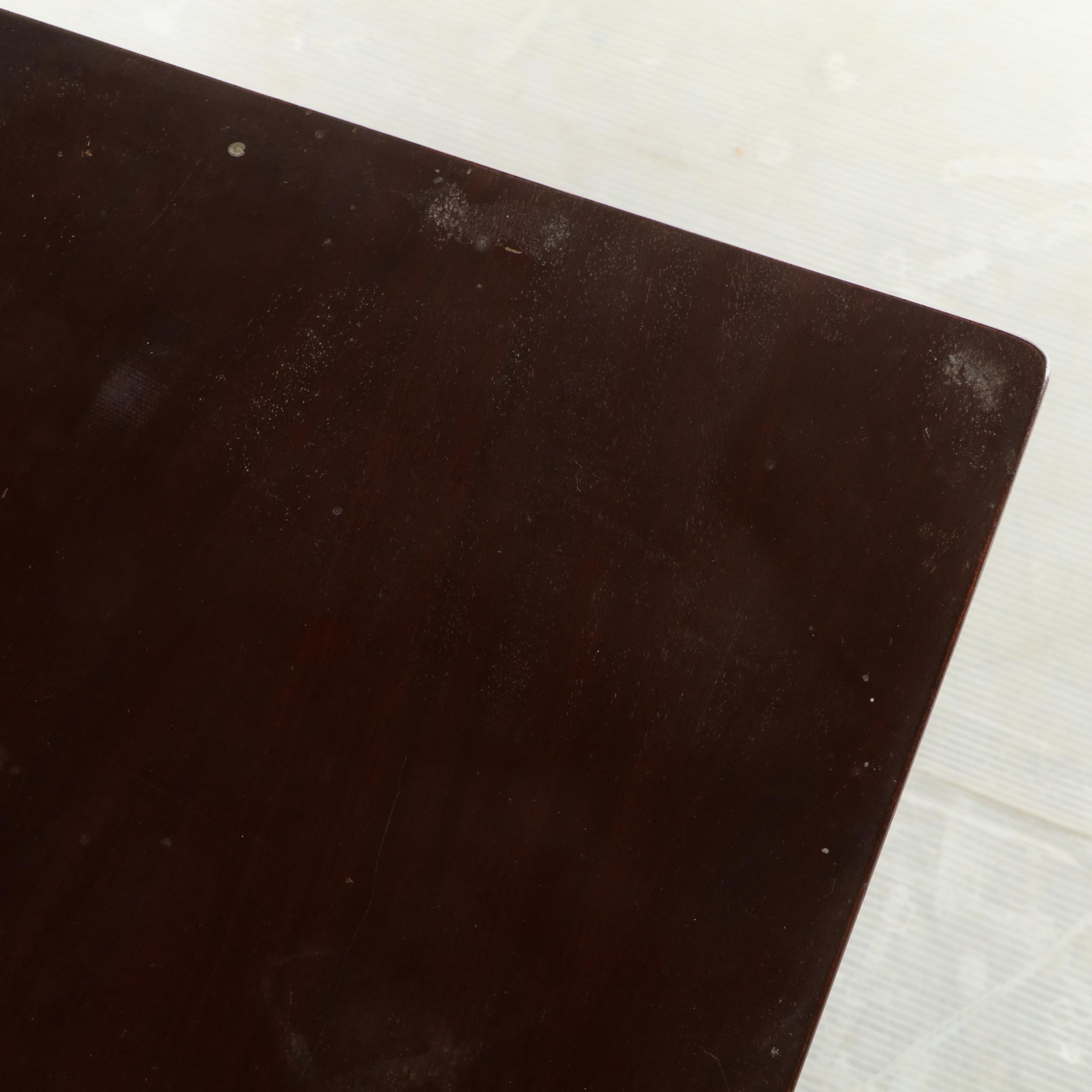 Regency Style Mahogany Games Table, Mid-20th Century