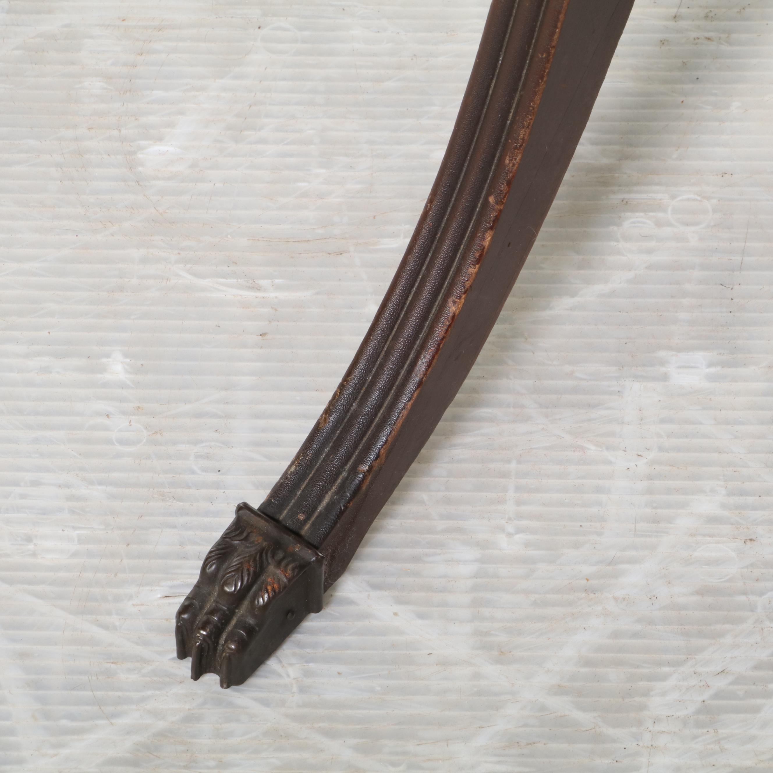 Regency Style Mahogany Games Table, Mid-20th Century