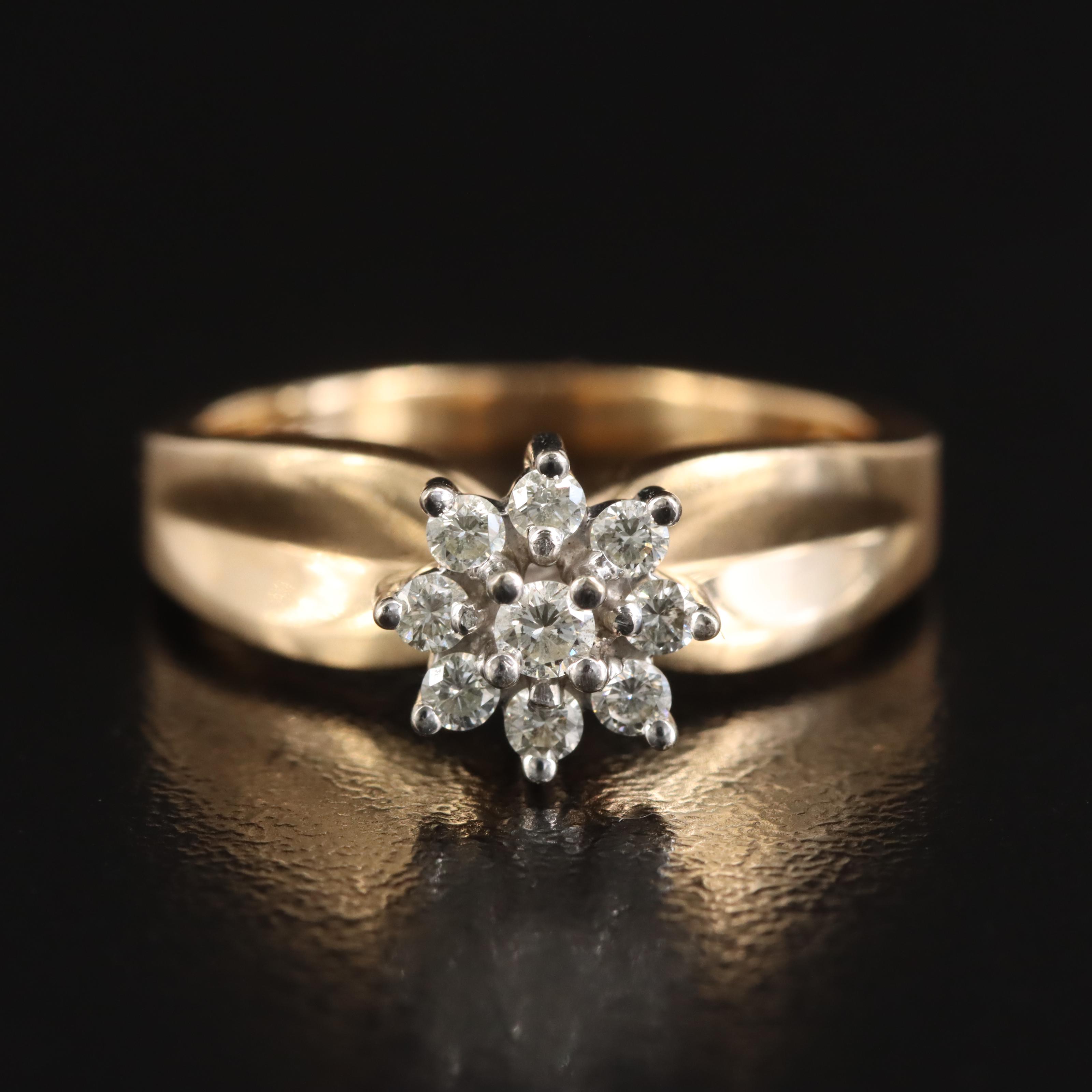 14K 0.27 CTW Diamond Ring