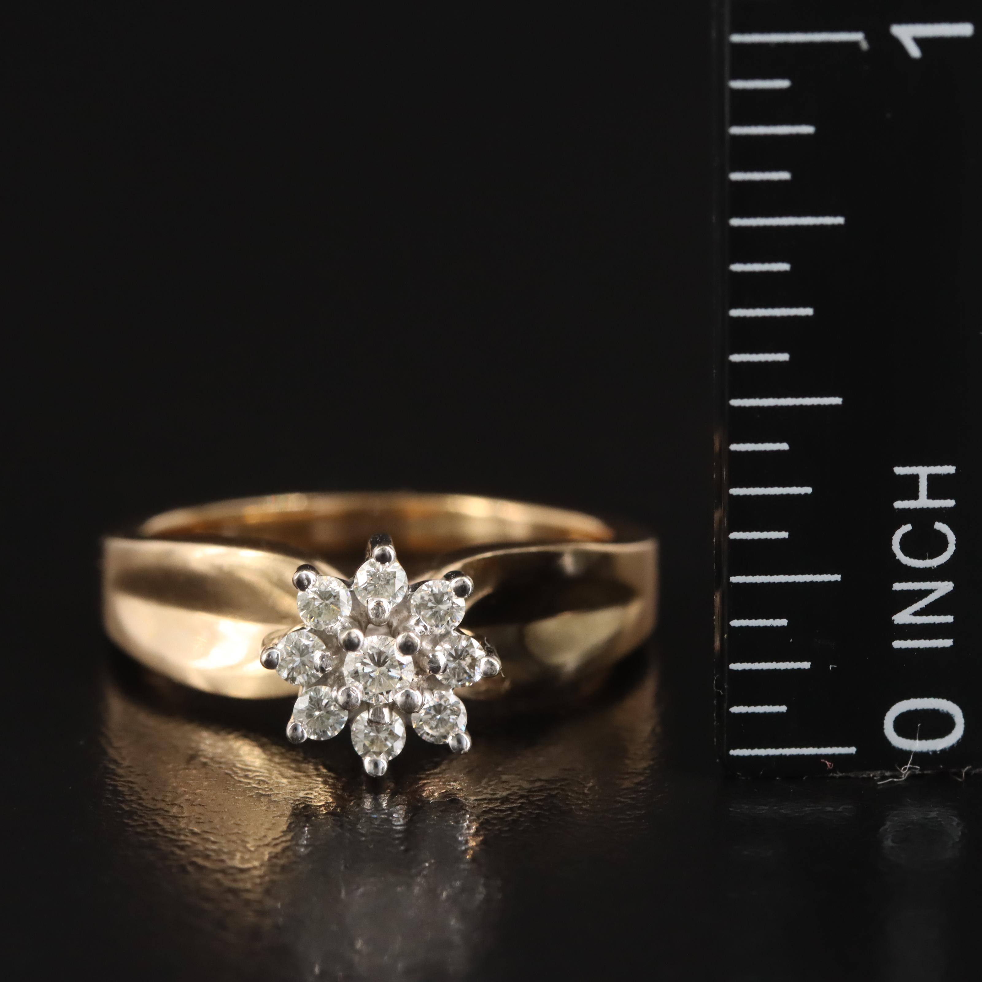 14K 0.27 CTW Diamond Ring