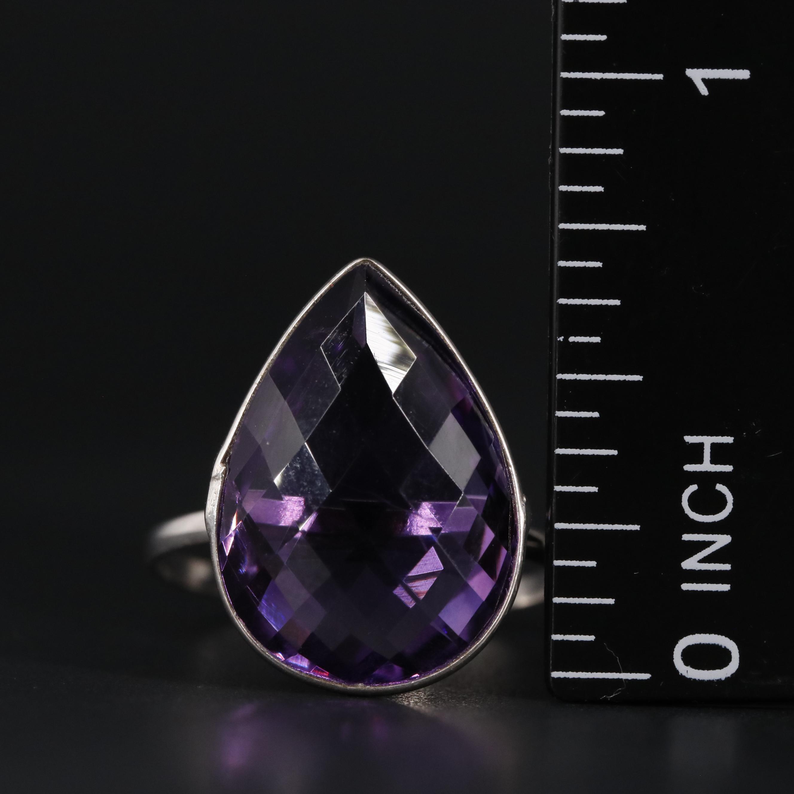 14K Amethyst Ring