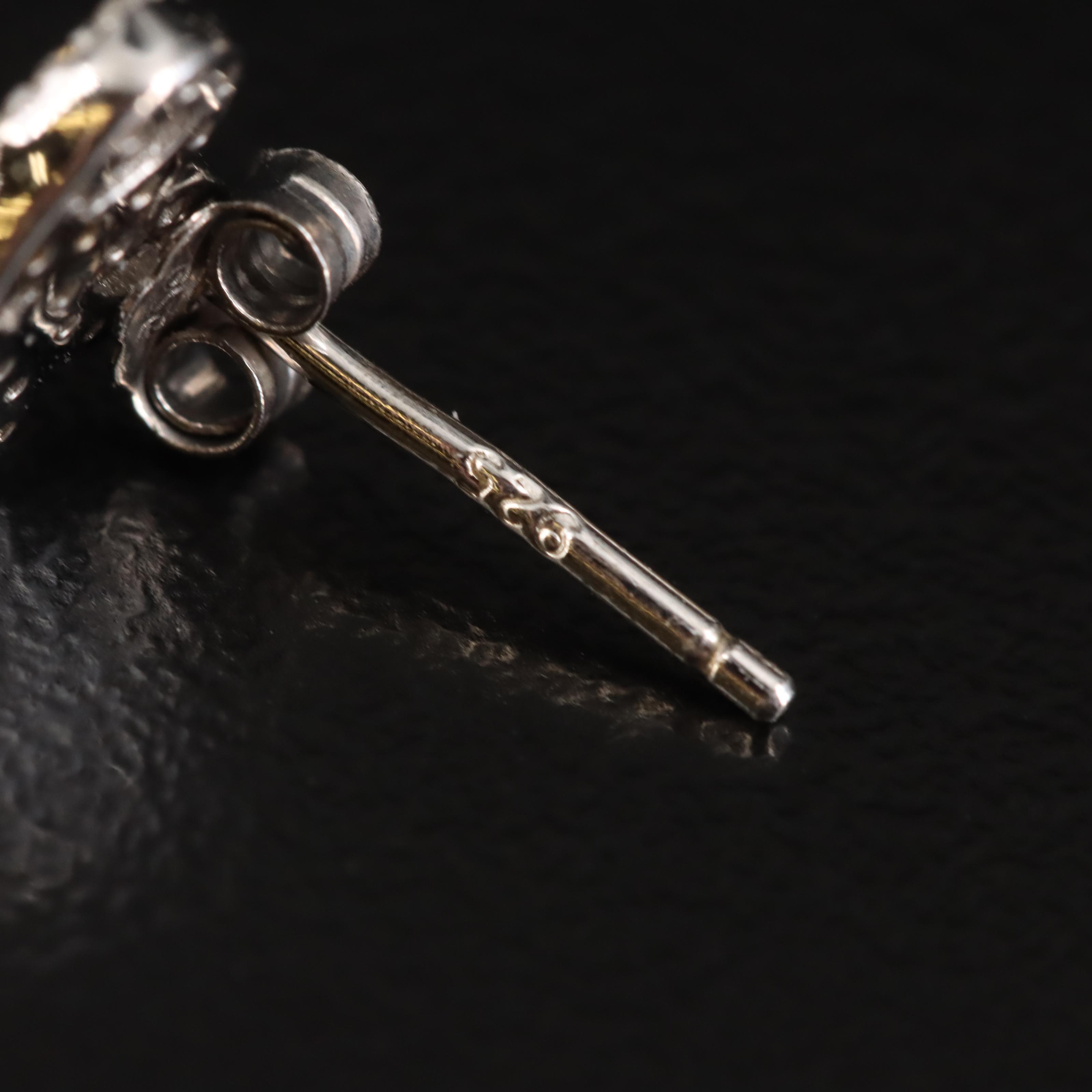 Sterling Pearl and Topaz Earrings