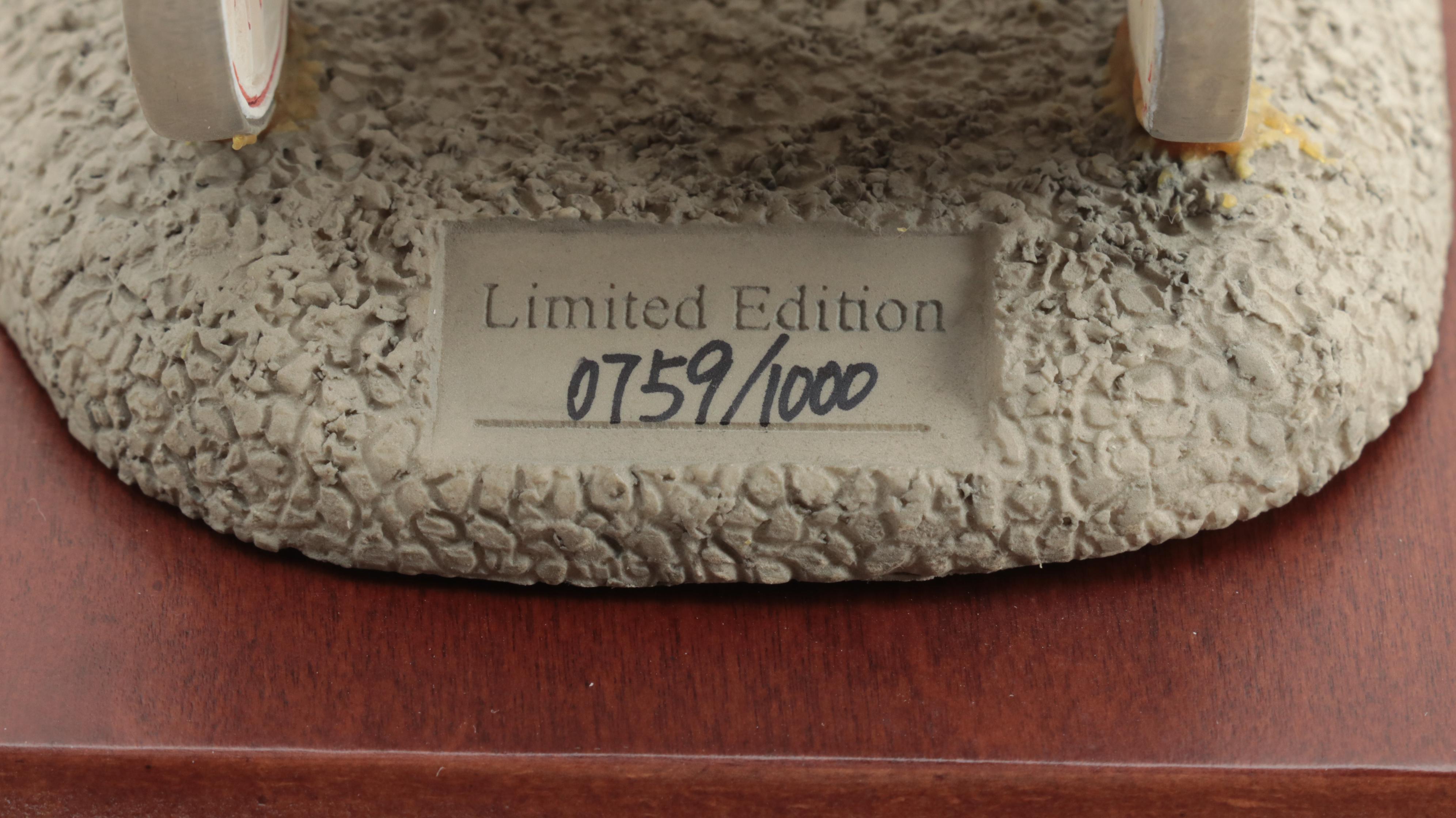 The World Famous Budweiser Clydesdales Limited Edition Resin Figurine