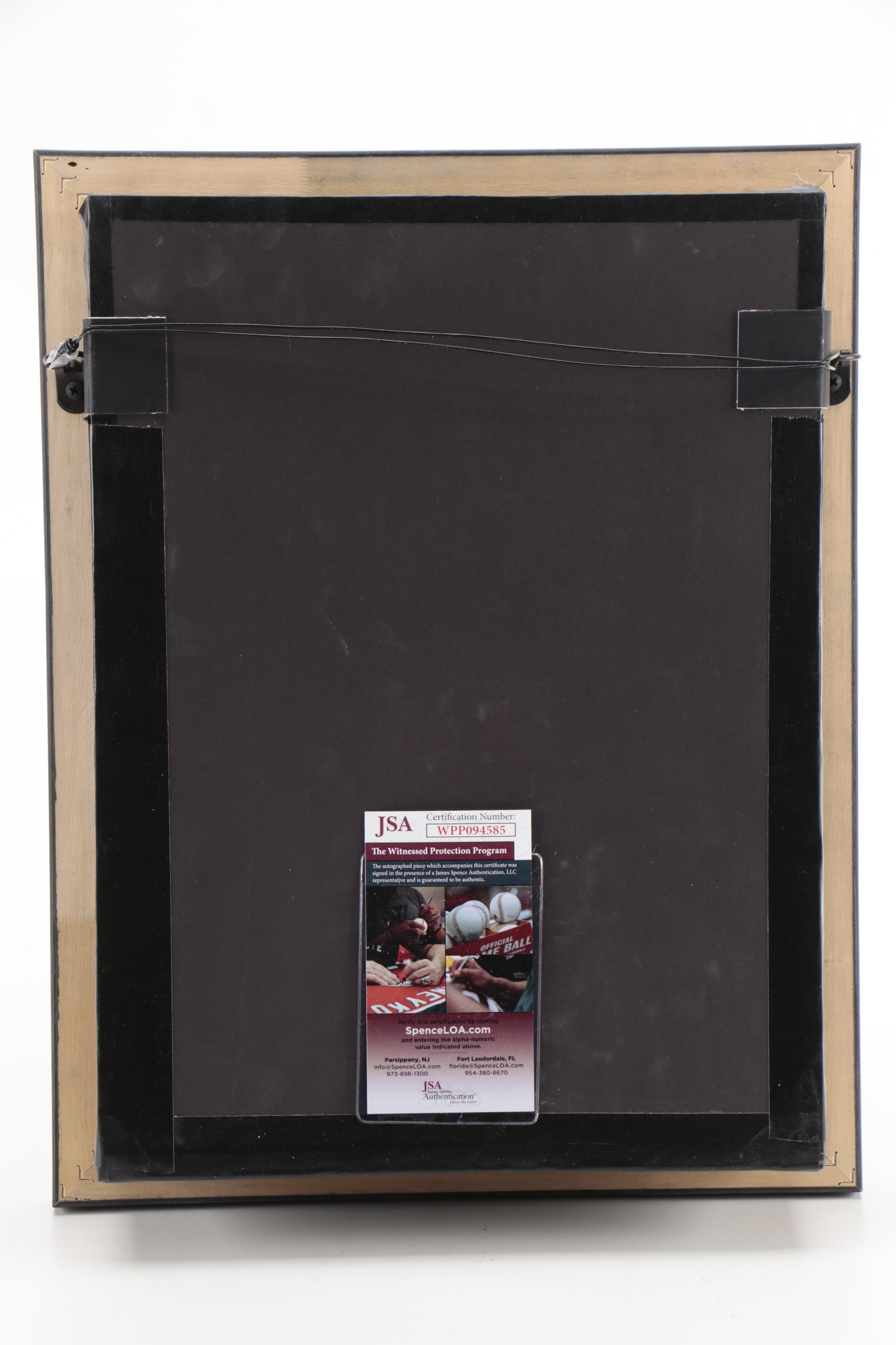 Pete Rose Signed Baseball, Sports Illustrated Giclée Print in Display Case