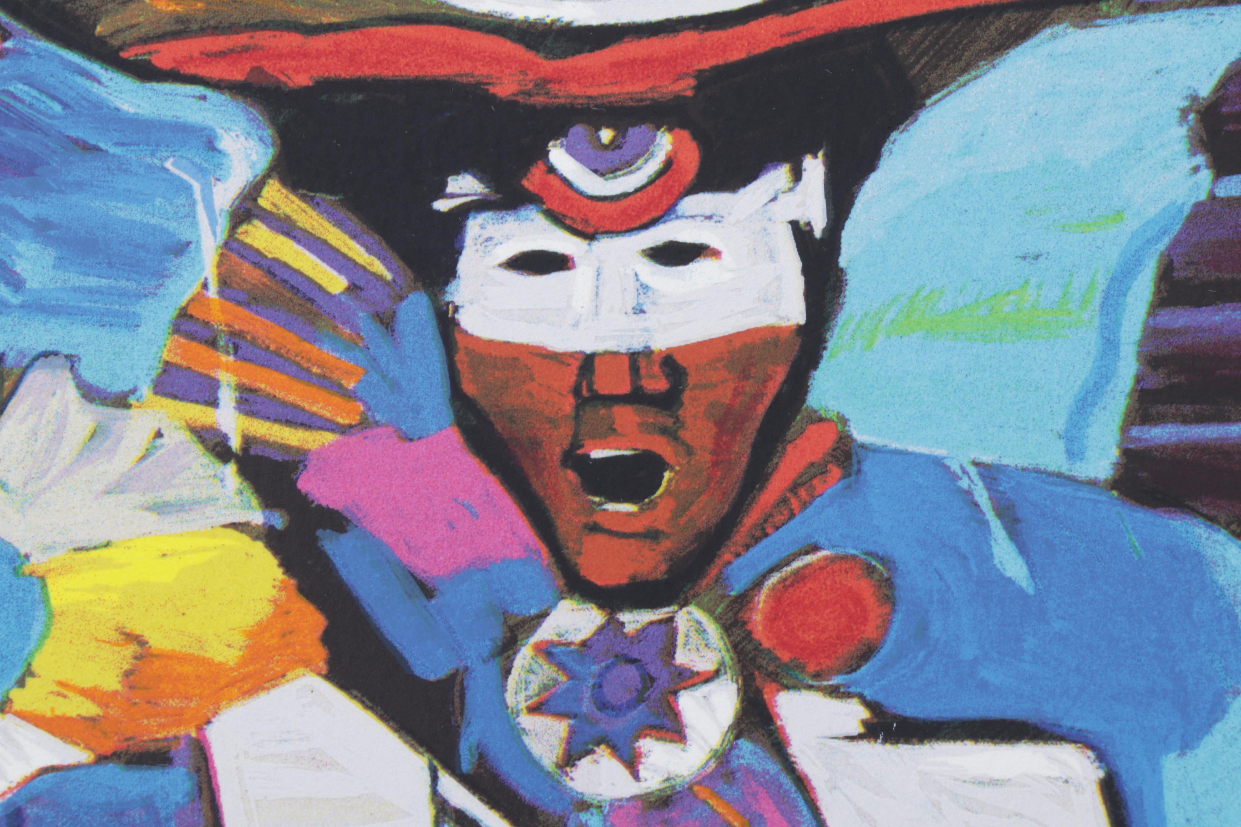 John Nieto Serigraph "Fancy Dancer," 1996