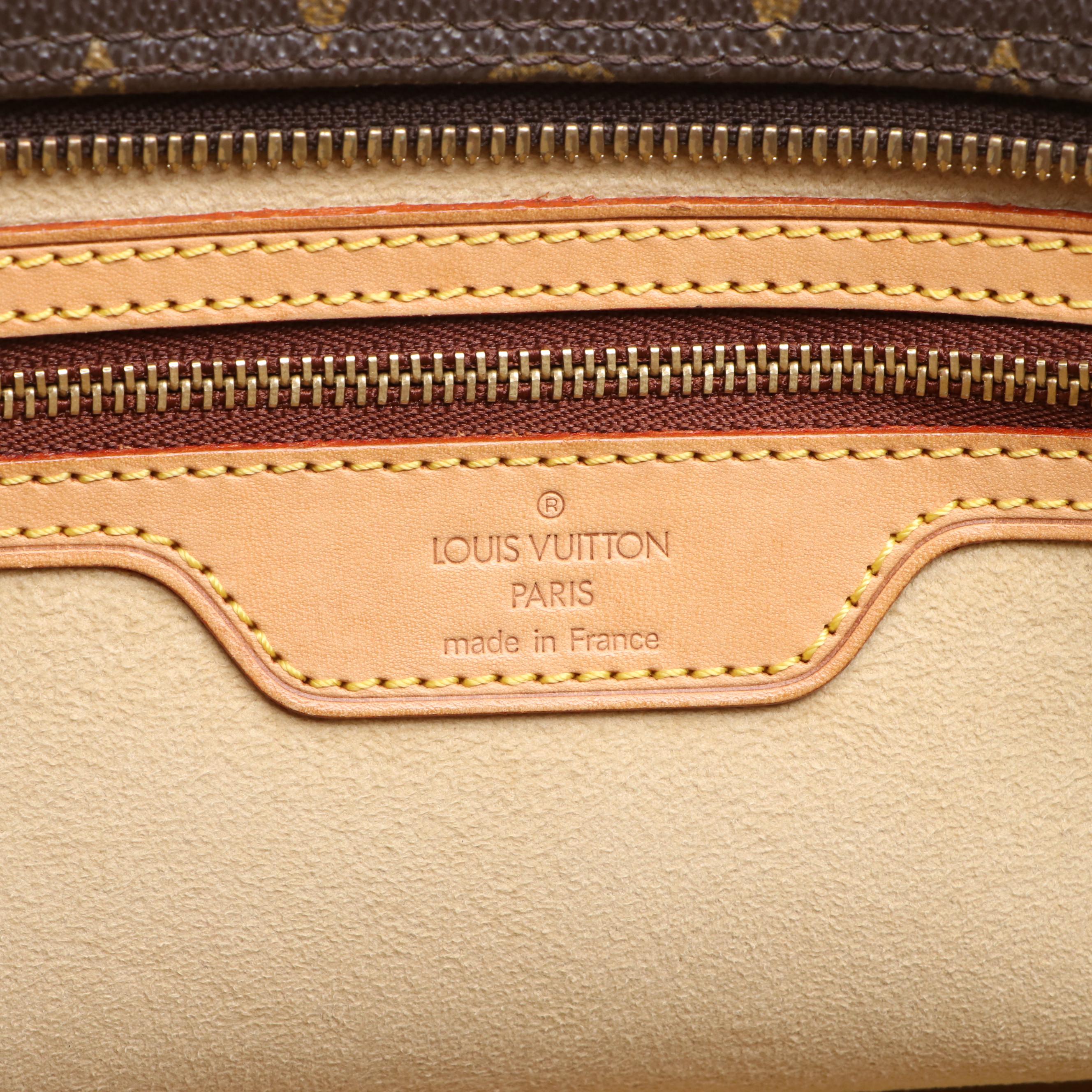 Louis Vuitton Cité GM Shoulder Bag in Monogram Canvas and Vachetta Leather