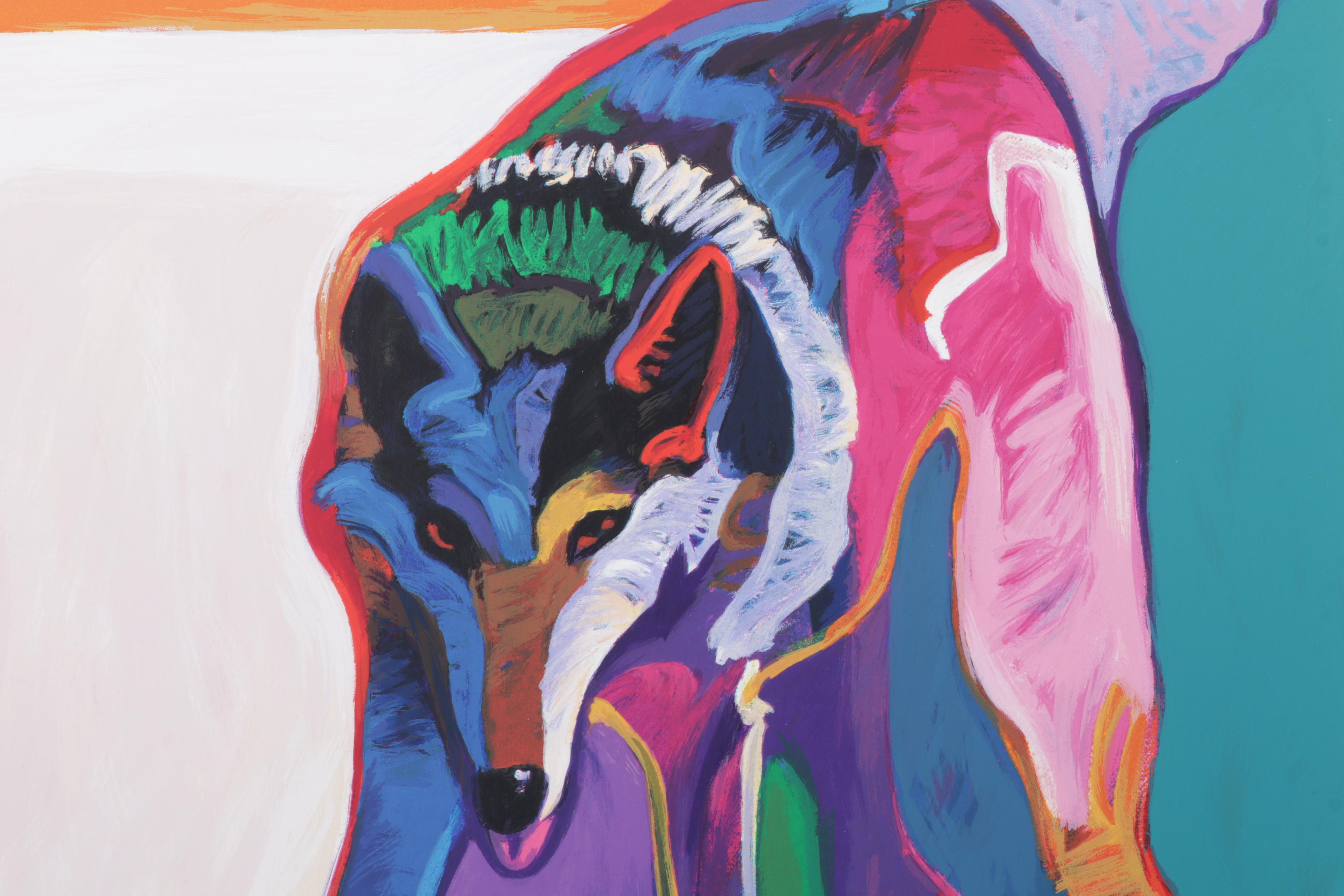 John Nieto Serigraph "Canis Lupus," 1996