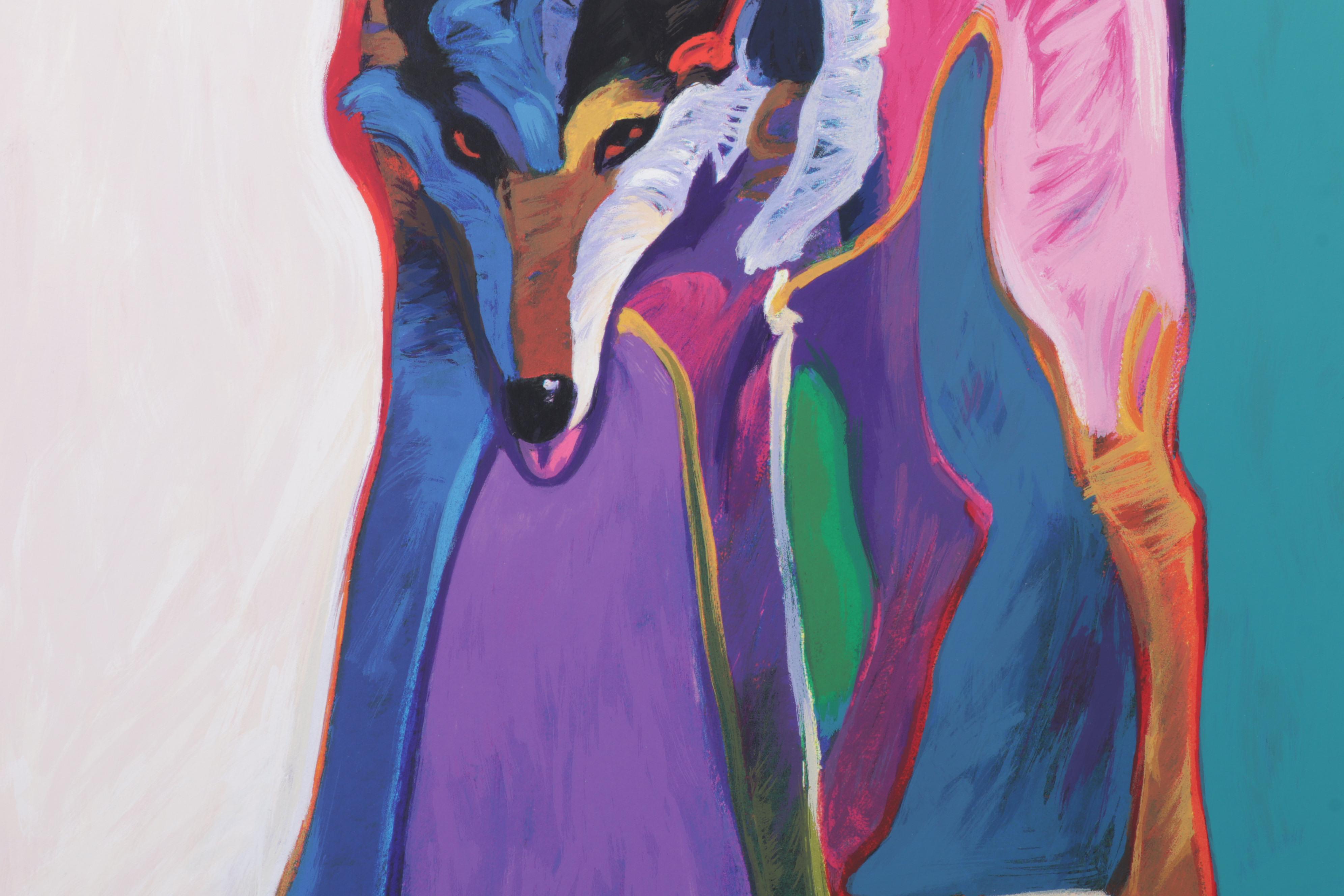 John Nieto Serigraph "Canis Lupus," 1996