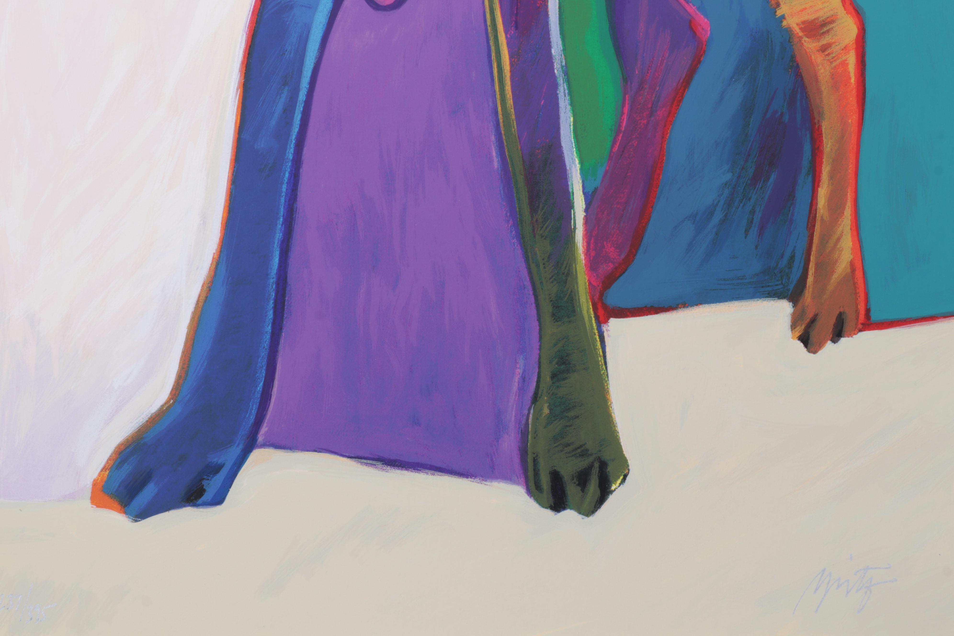 John Nieto Serigraph "Canis Lupus," 1996