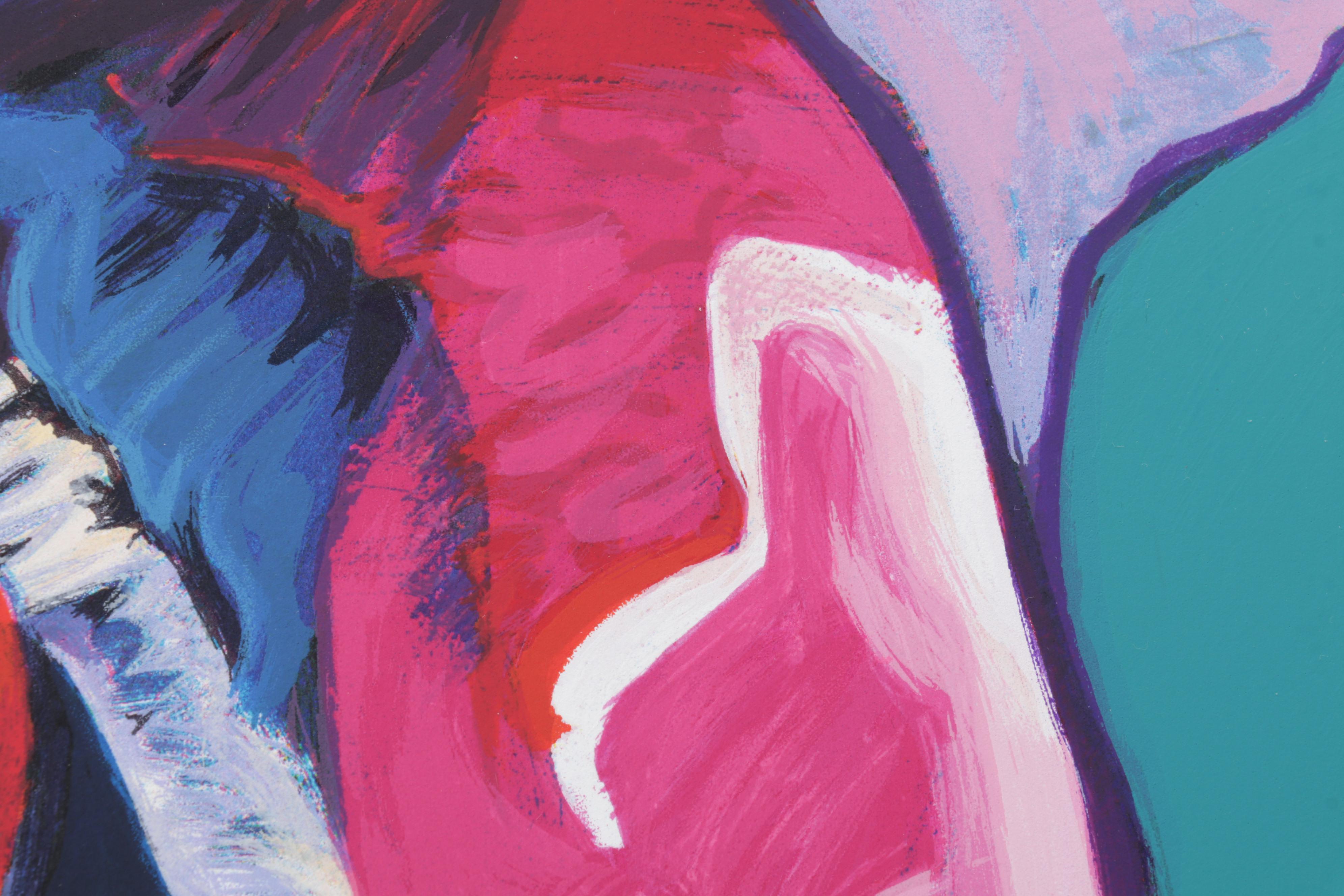 John Nieto Serigraph "Canis Lupus," 1996