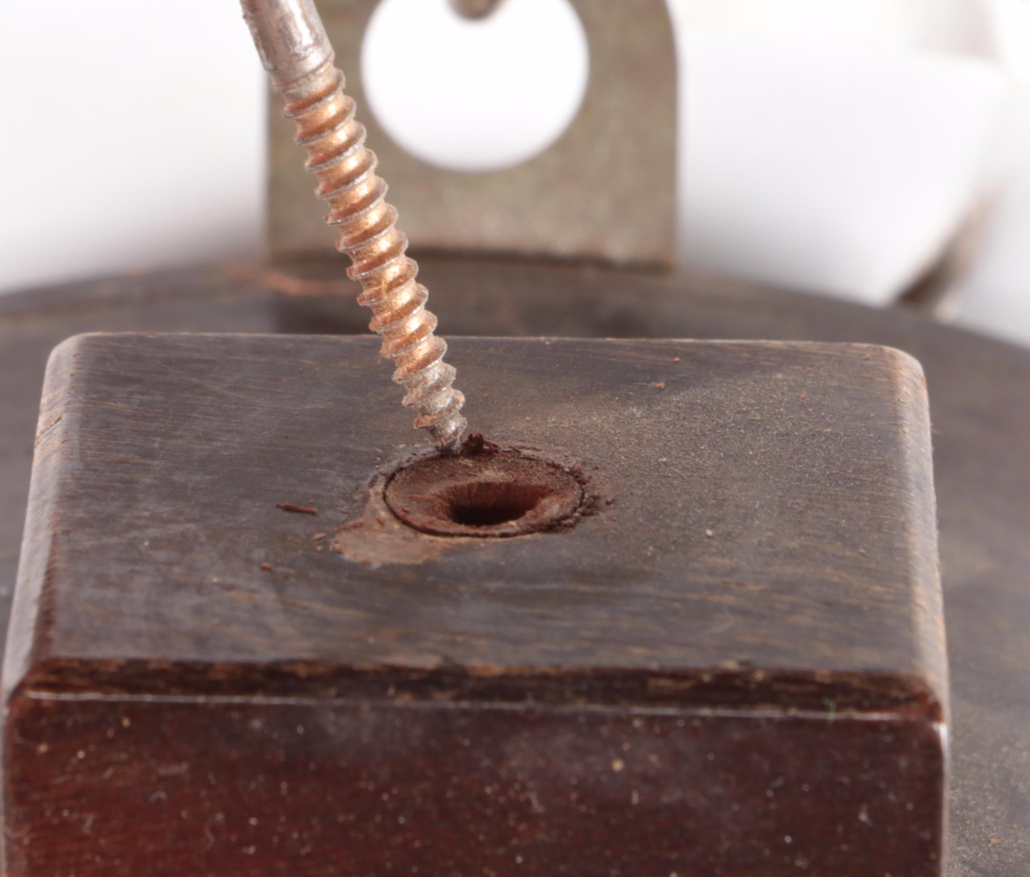 Seth Thomas Banjo Wall Clock, Late 20th Century