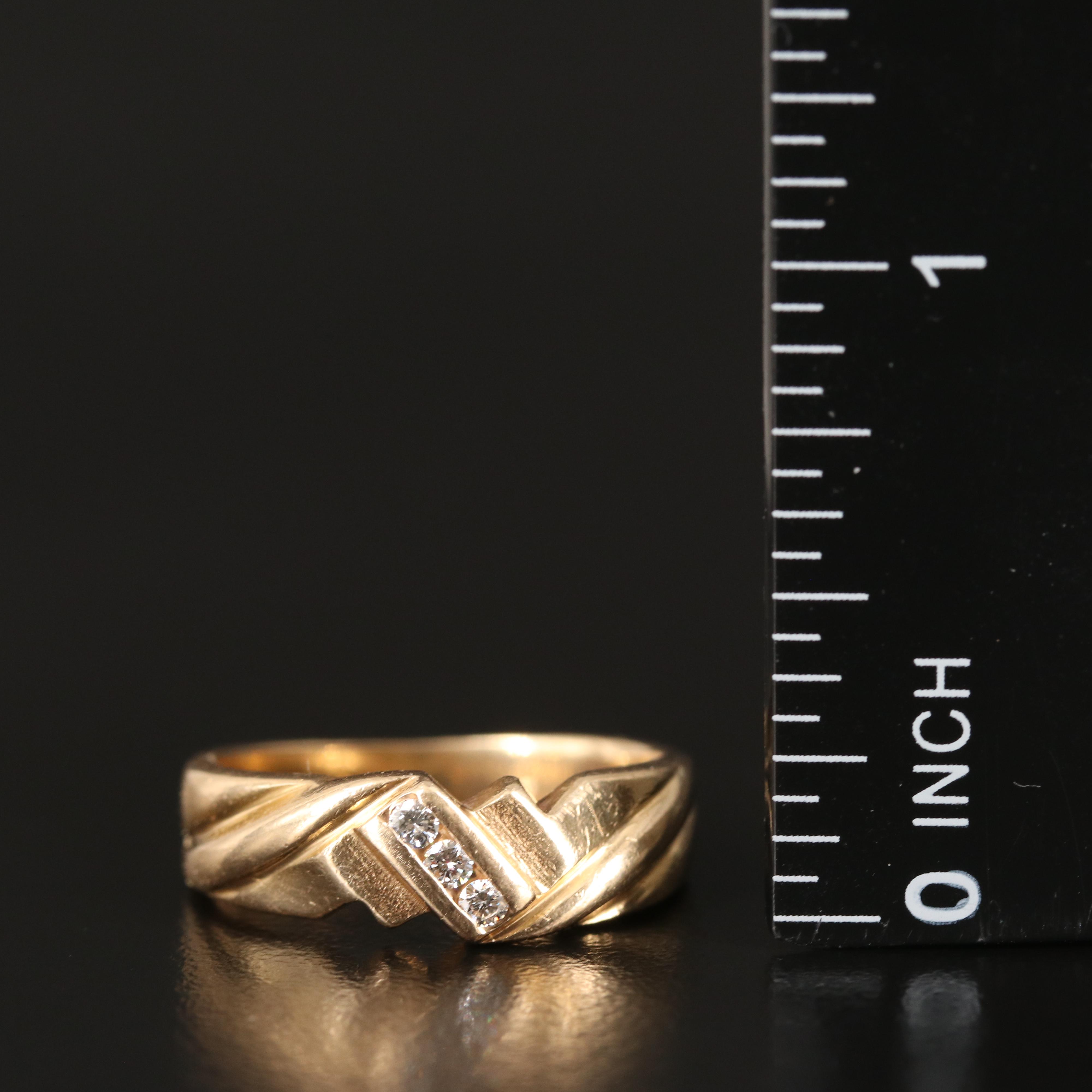 14K 0.08 CTW Diamond Ring