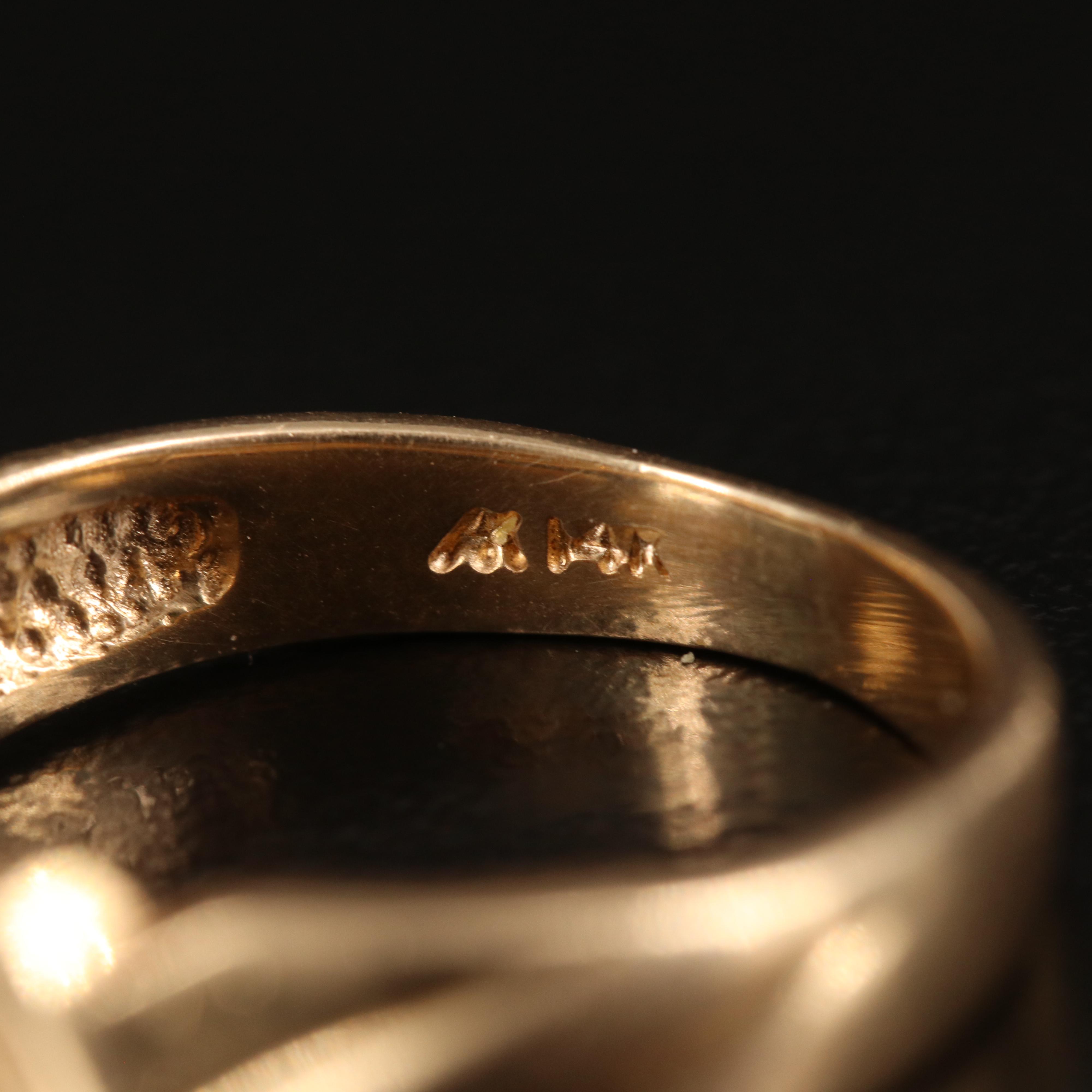 14K 0.08 CTW Diamond Ring