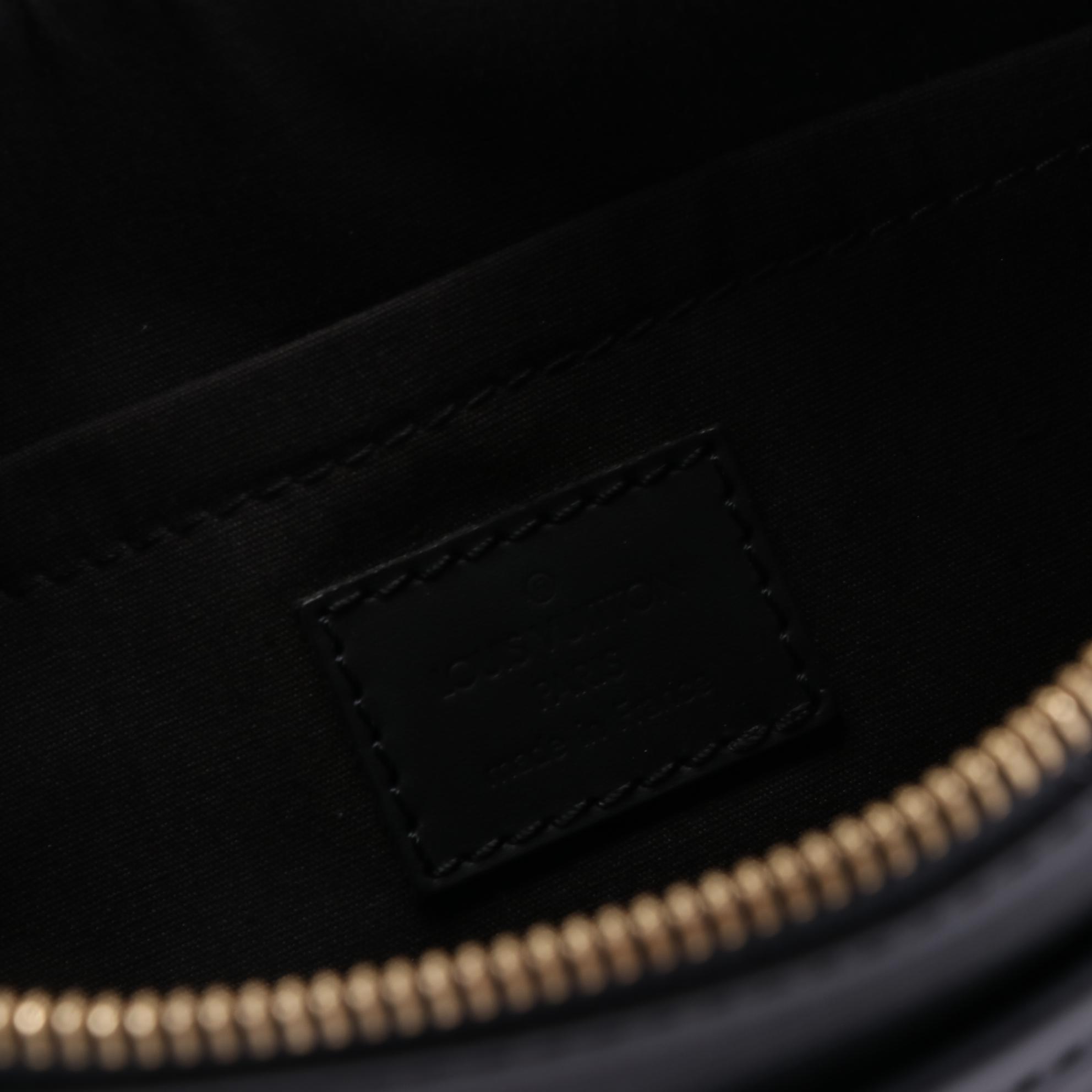 Louis Vuitton Matsy Bag in Black Epi and Smooth Leather