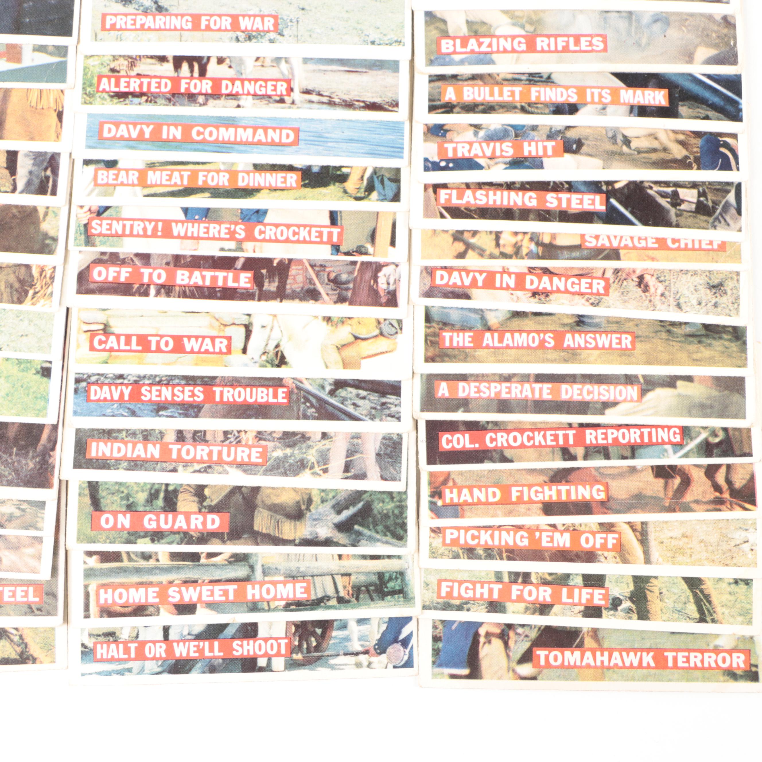 Topps Davy Crockett Orange Back Trading Cards Complete Set, 1956