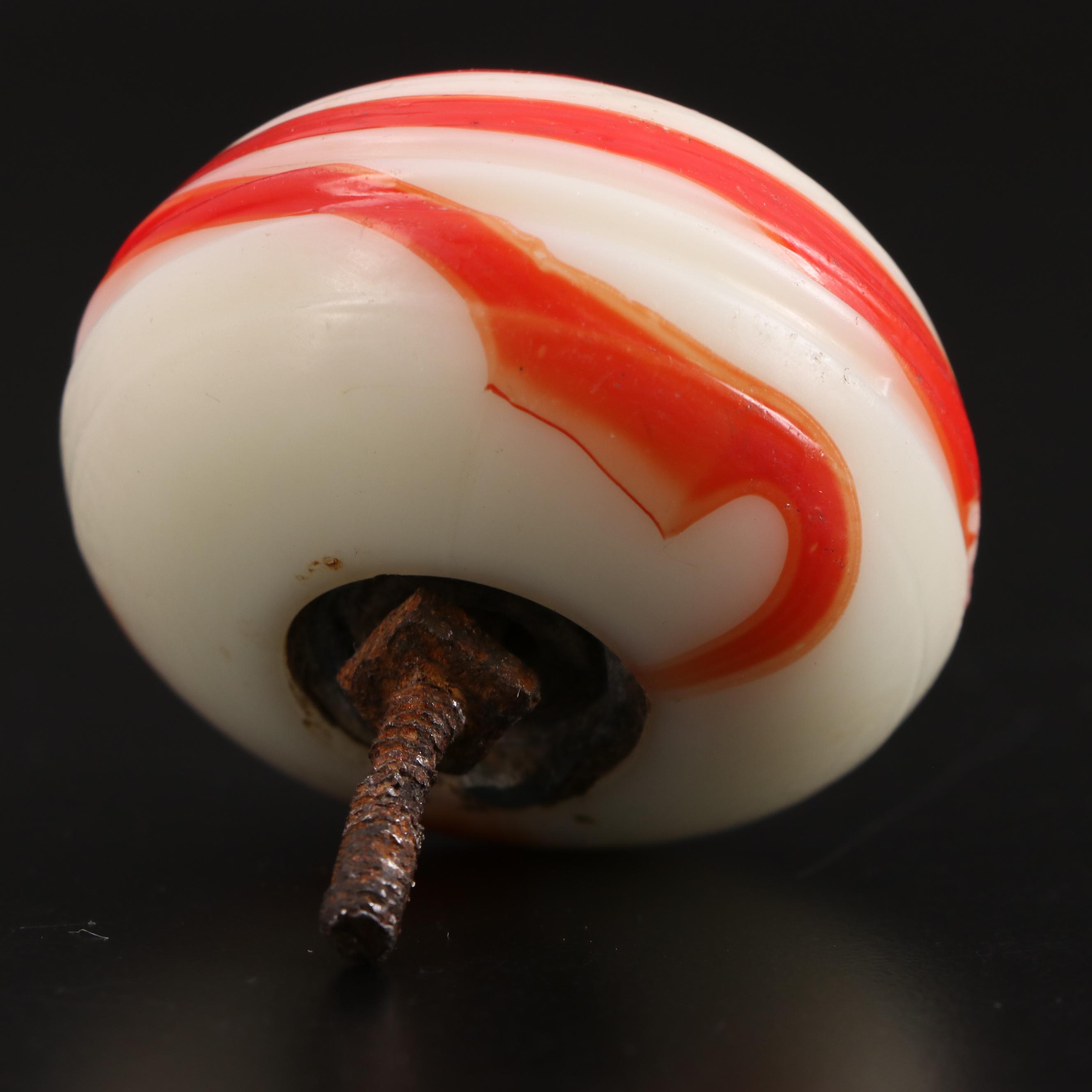 Ford Model A Repro Motometer with Swirl Glass Shift Knob and Deco Hood Ornament