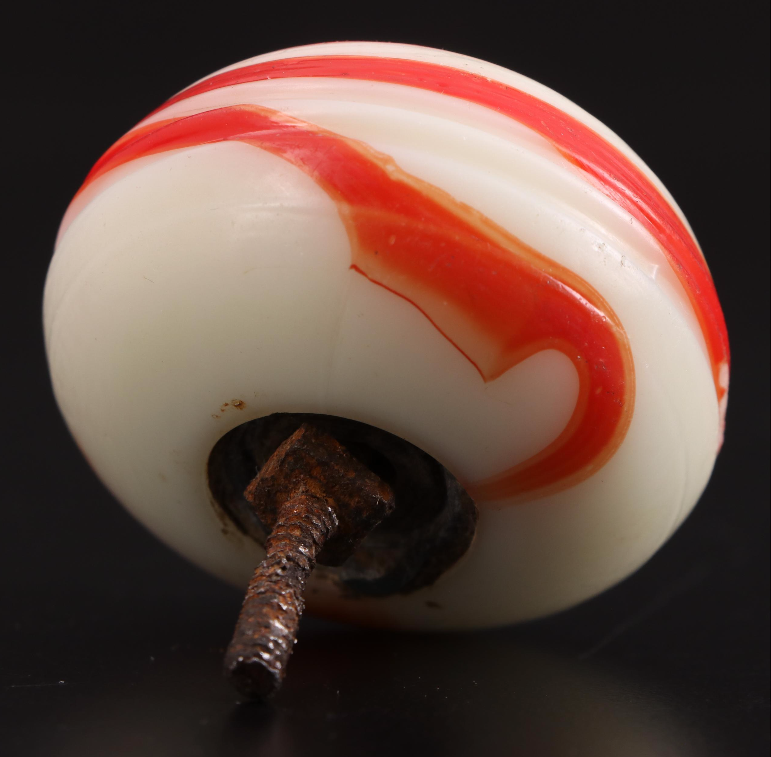 Ford Model A Repro Motometer with Swirl Glass Shift Knob and Deco Hood Ornament