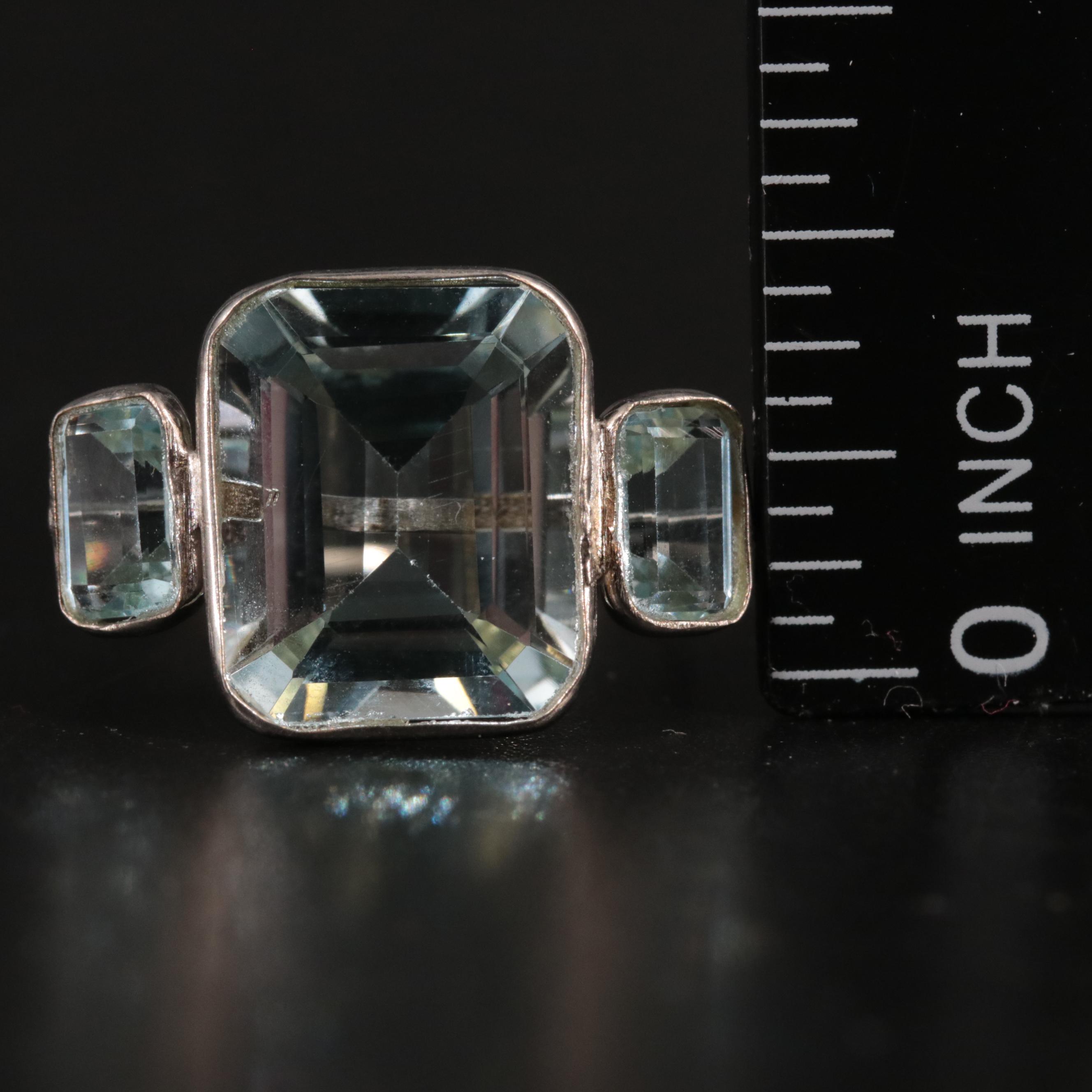 14k 2.10 CTW Topaz Ring