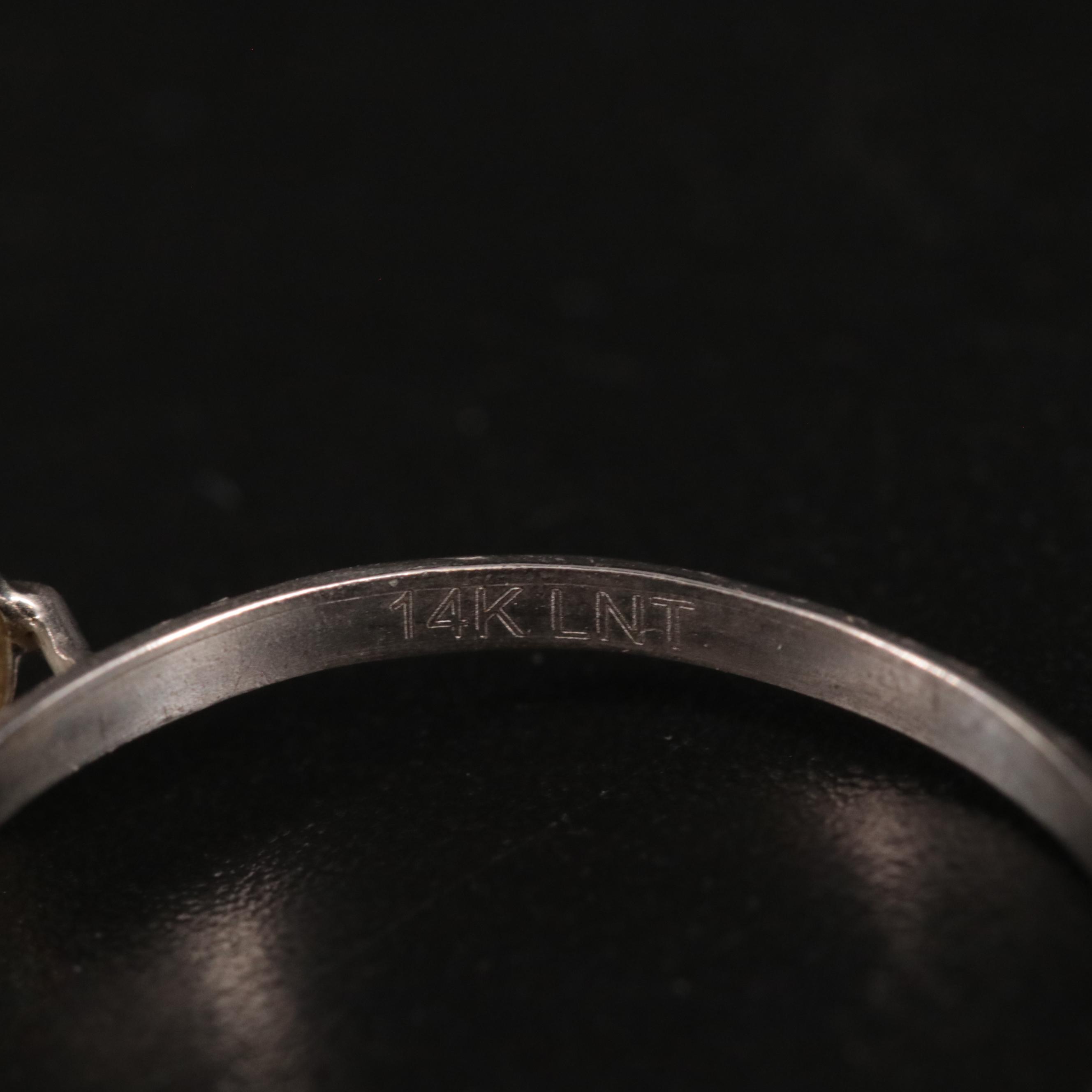 14k 0.90 CTW Diamond Ring