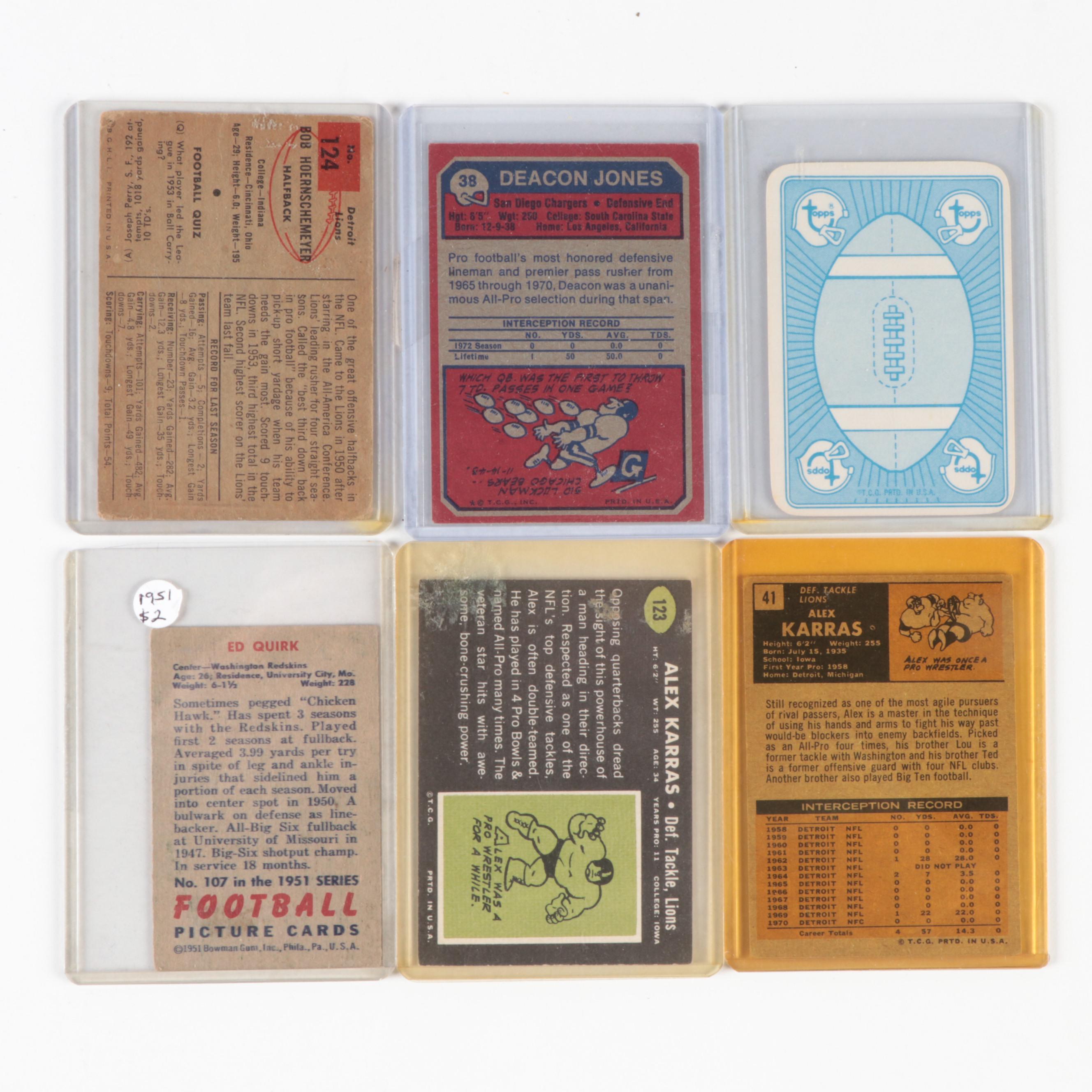 Topps, More Football, Baseball, Other Sports Cards with Jordan, HOF, 1950s–2010s