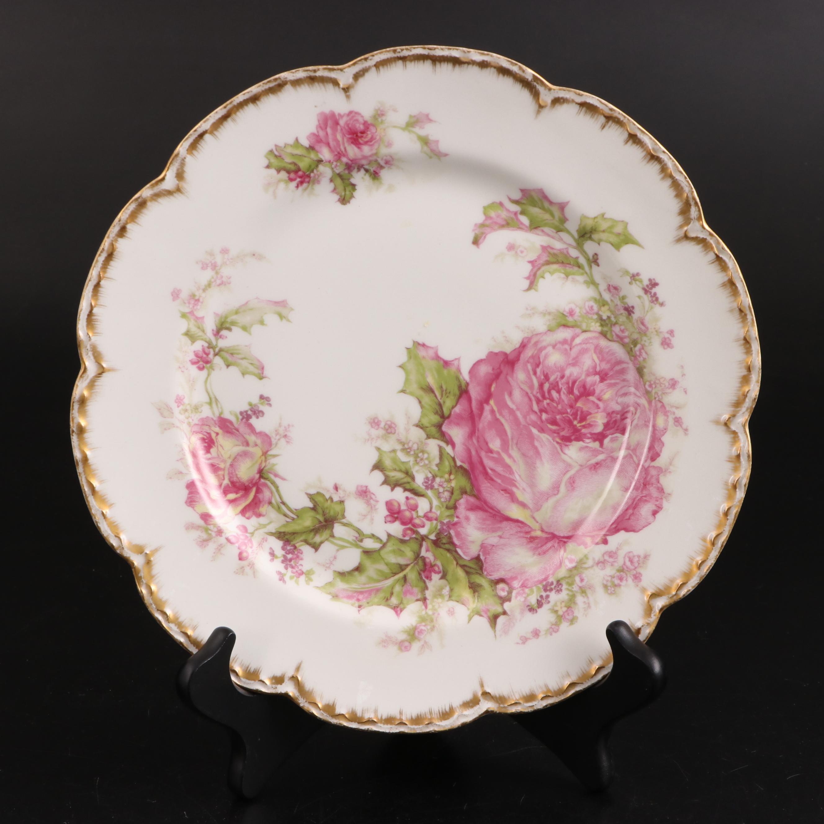 Haviland & Co. Limoges Porcelain Luncheon Sets with Pitcher and Serving Platter