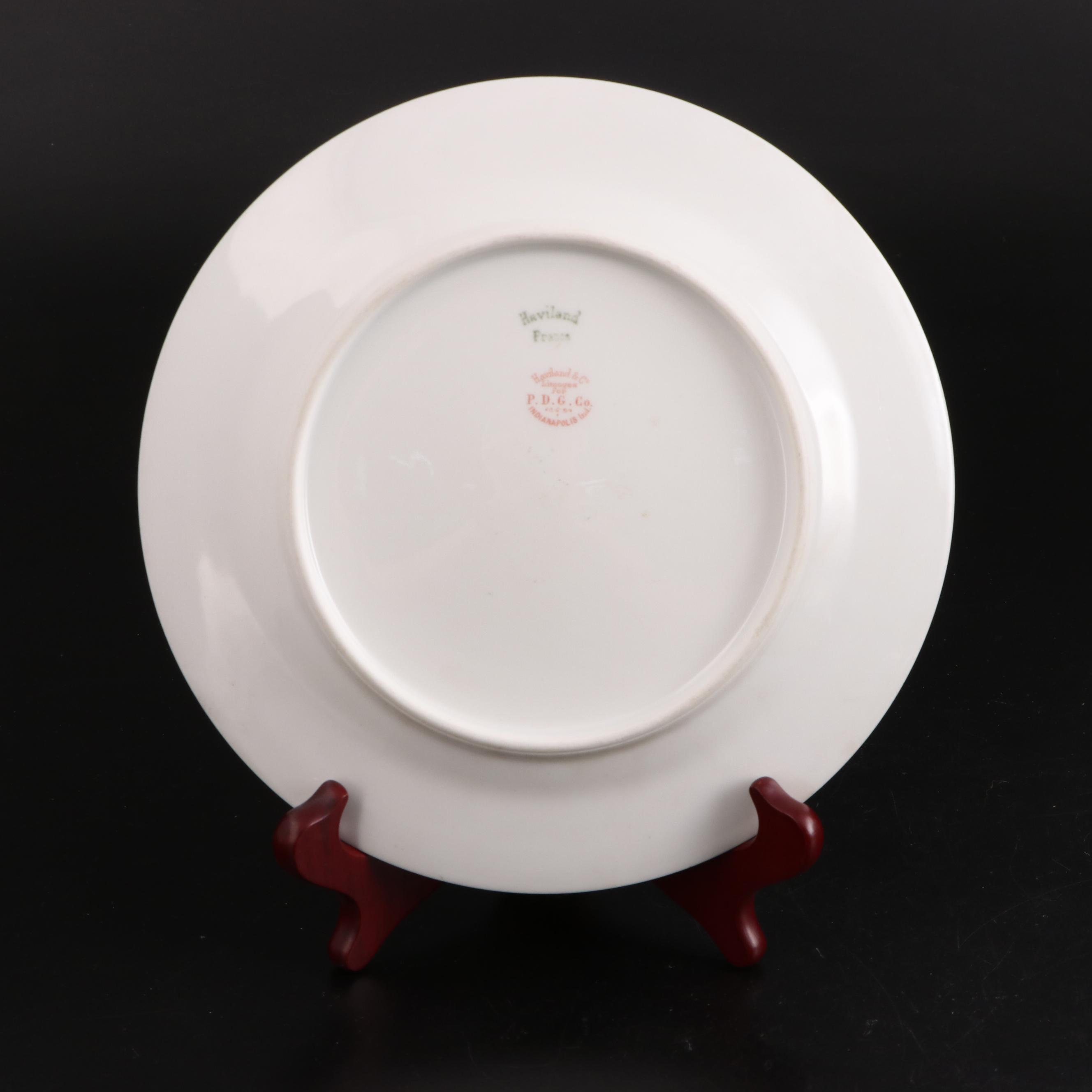 Haviland & Co. Limoges Porcelain Luncheon Sets with Pitcher and Serving Platter