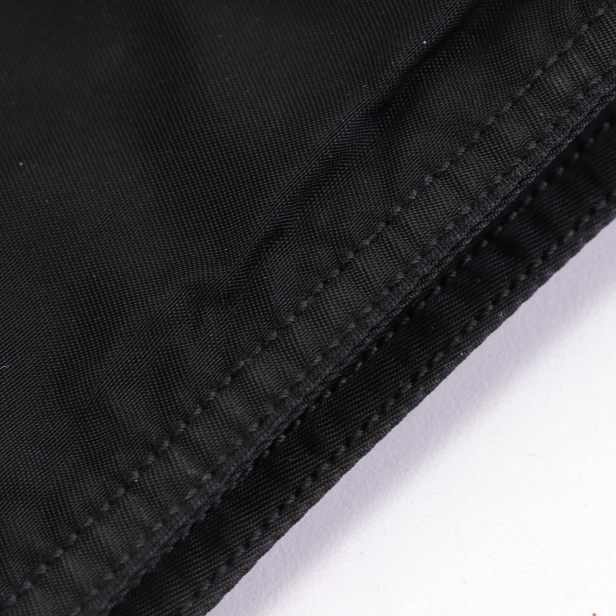 Prada Shoulder Bag in Nylon and Leather Trim