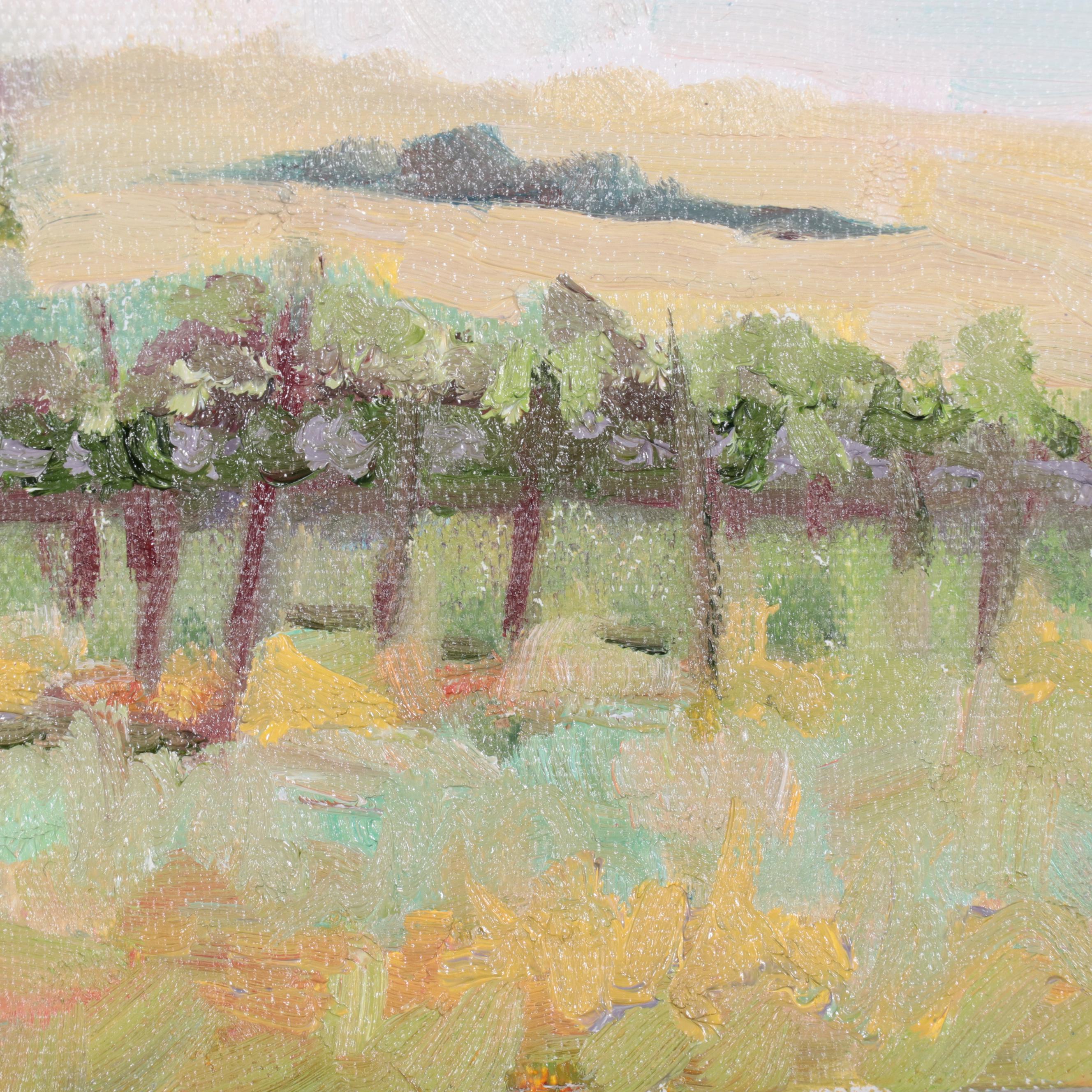 Sally Rosenbaum Landscape Oil Painting, 21st Century