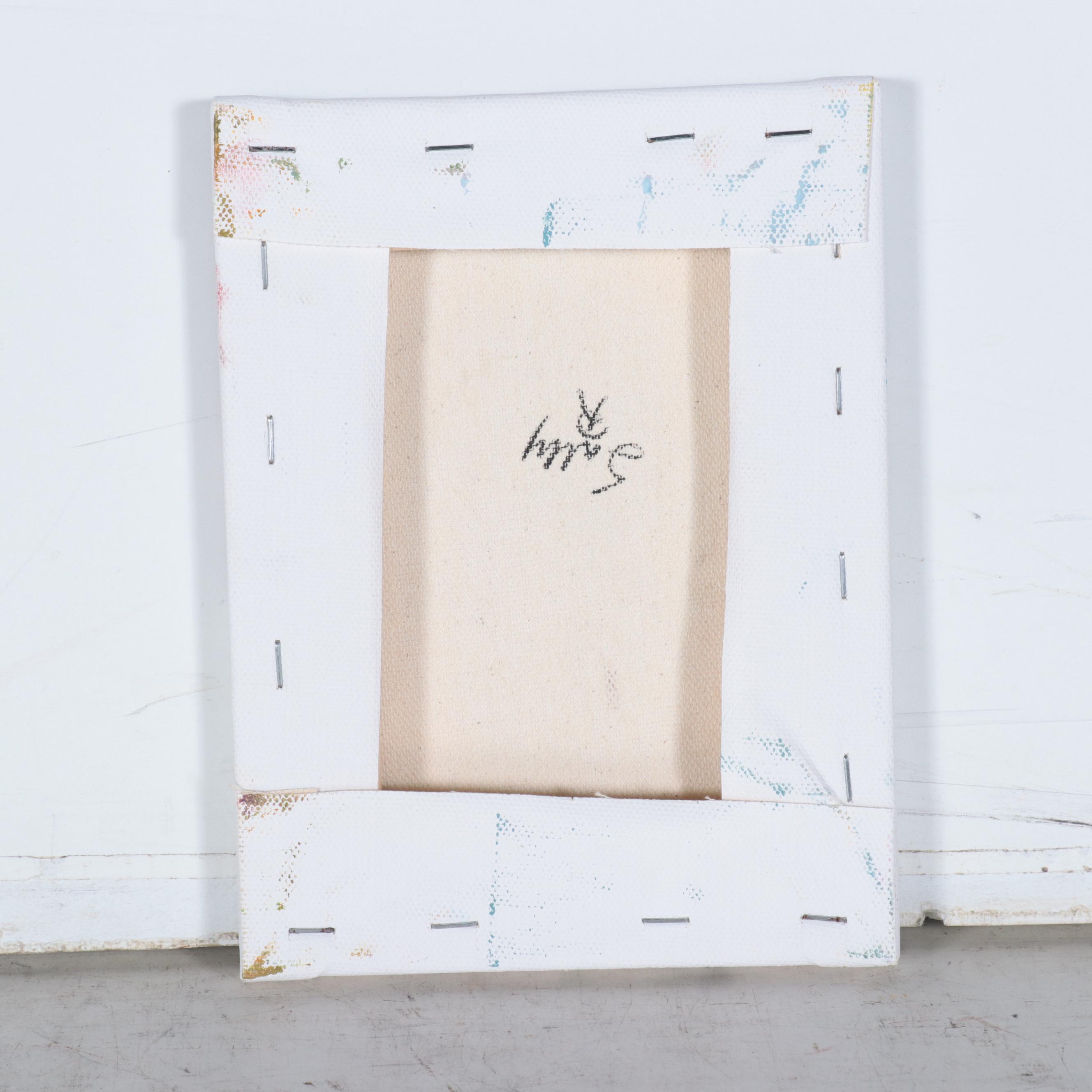 Sally Rosenbaum Floral Still Life Oil Painting, 21st Century