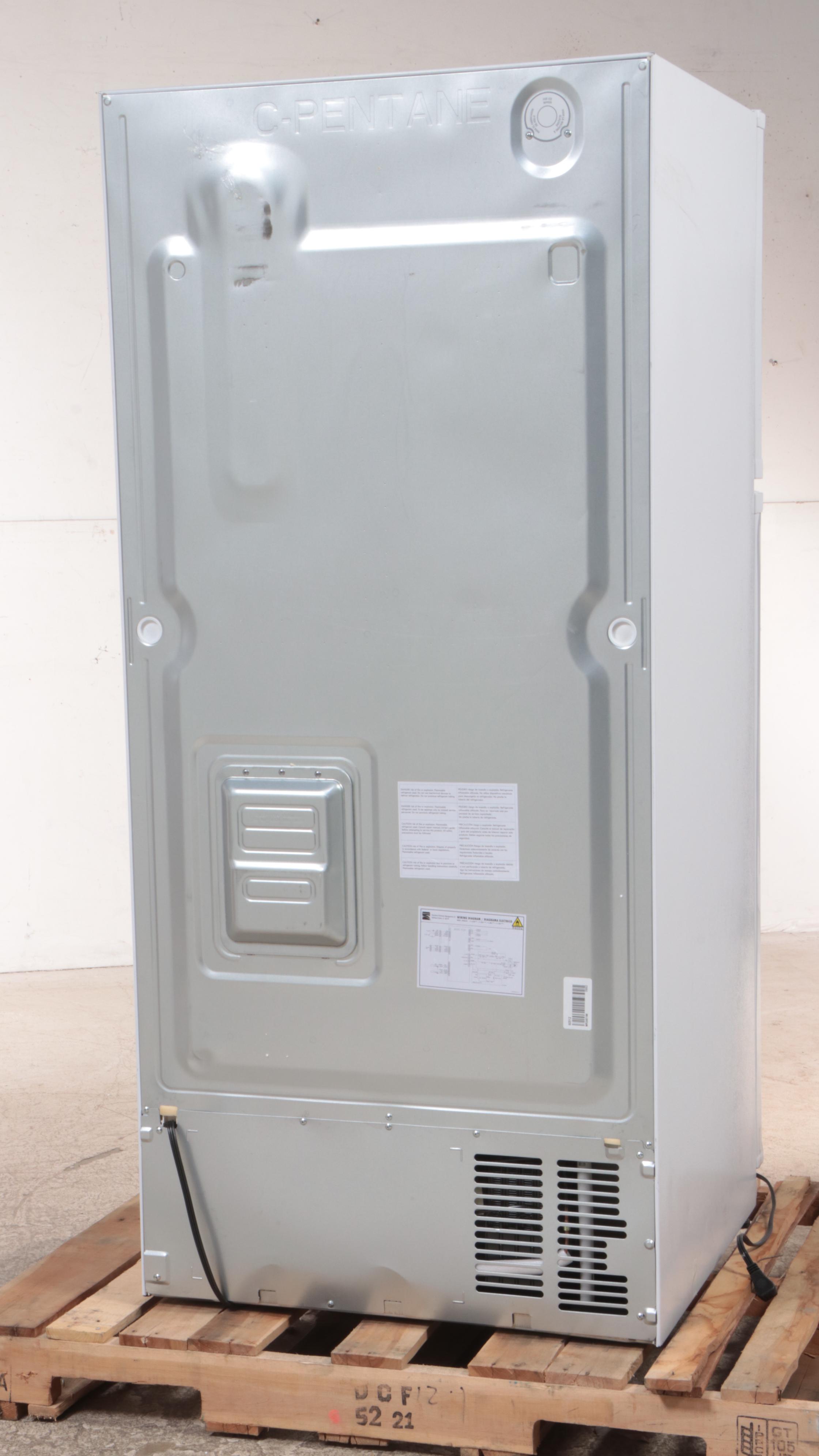 Kenmore 18 Cu. Ft. White Top Freezer Refrigerator