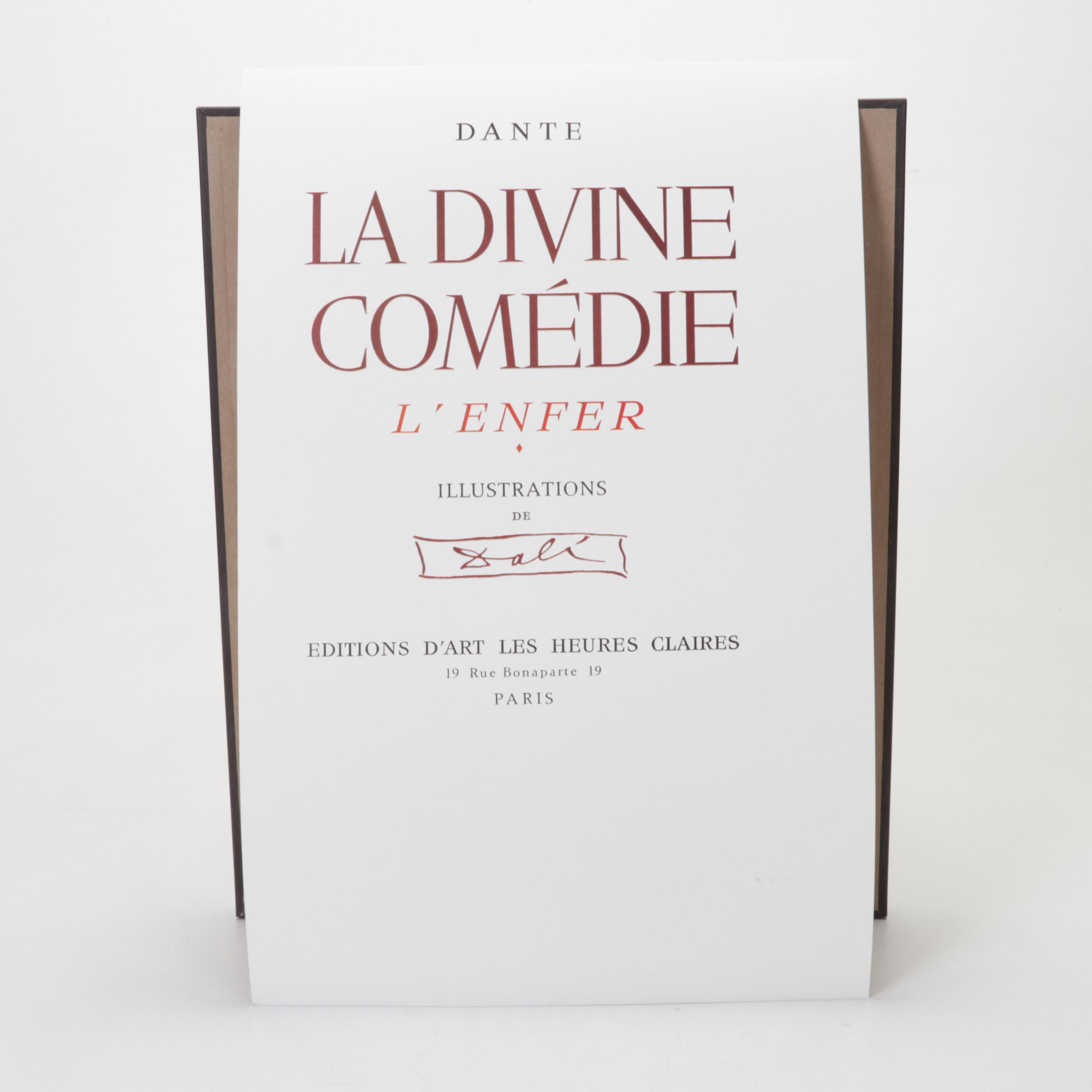 Salvador Dalí Wood Engraving "Les Margelles du Phlégéton"