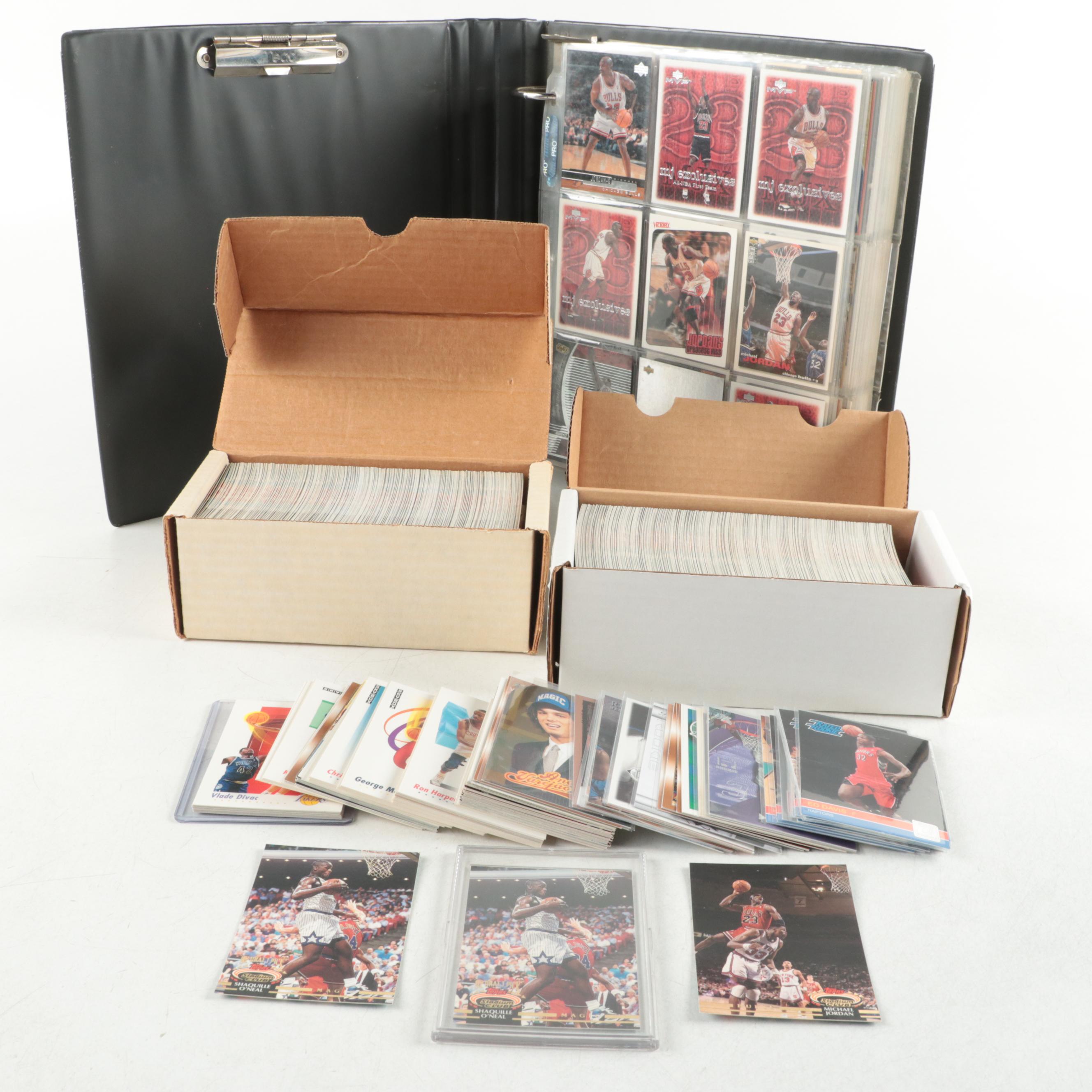 Upper Deck, Other Basketball Cards With Jordan, O'Neal Rookie, More, 1990s–2000s